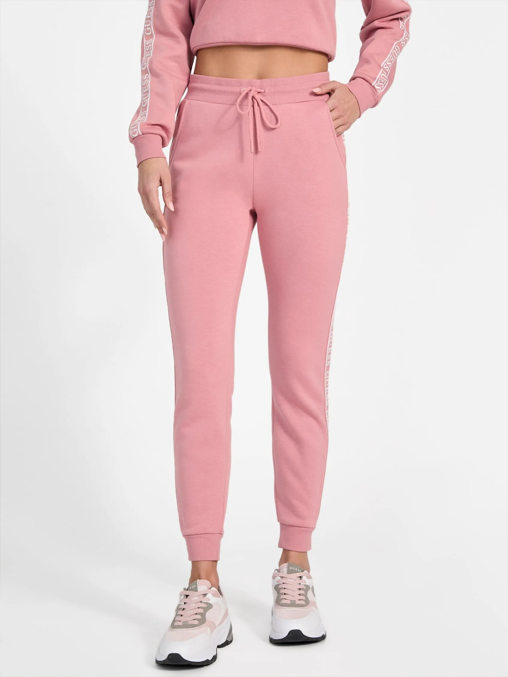 Annalise Logo Tape Joggers