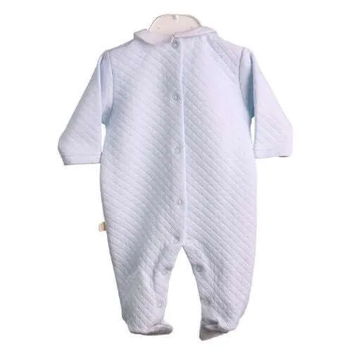 Baby Boys Blue Babygrow