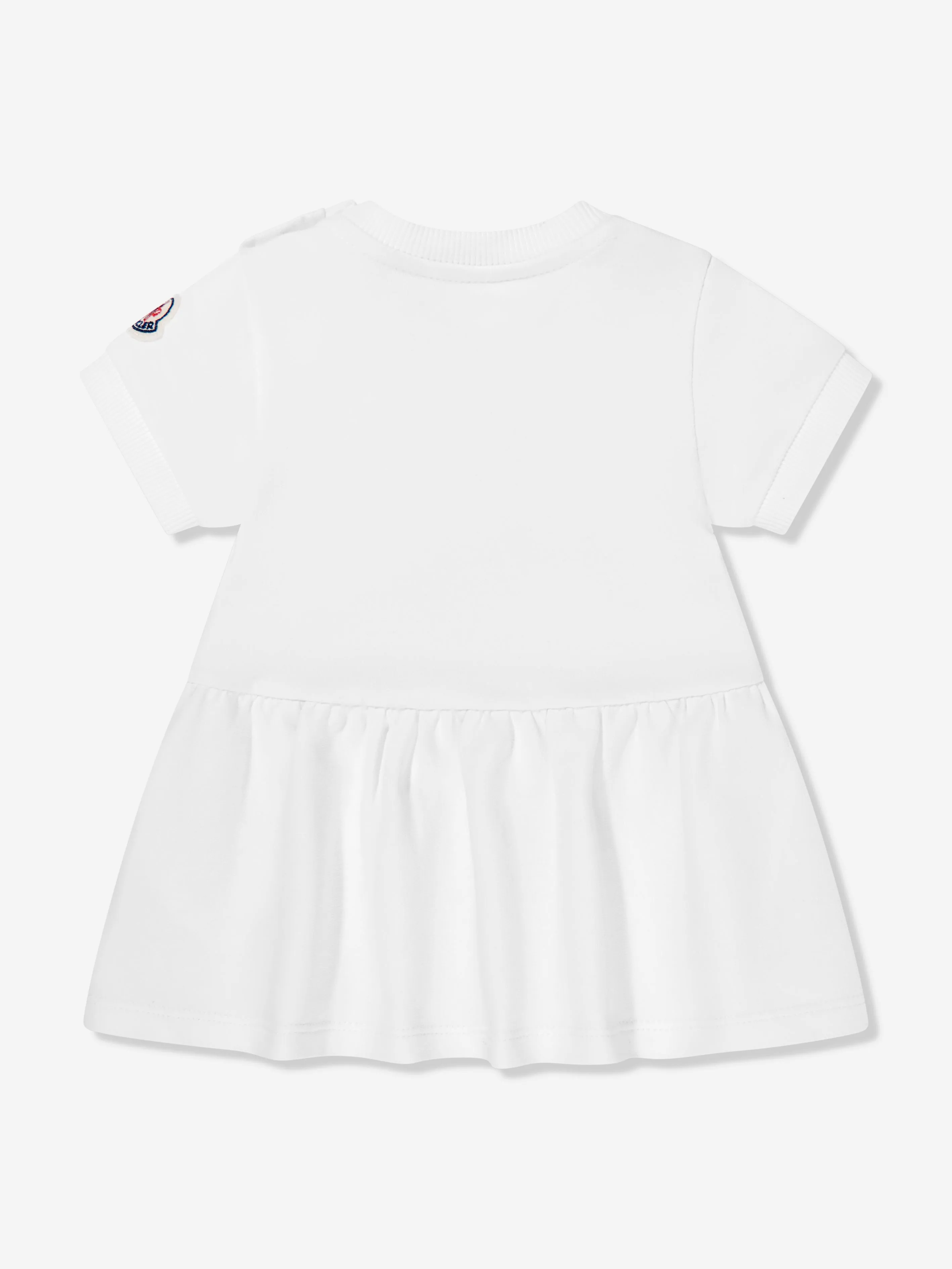 Baby Girls Bear Sweater Dress in Ivory