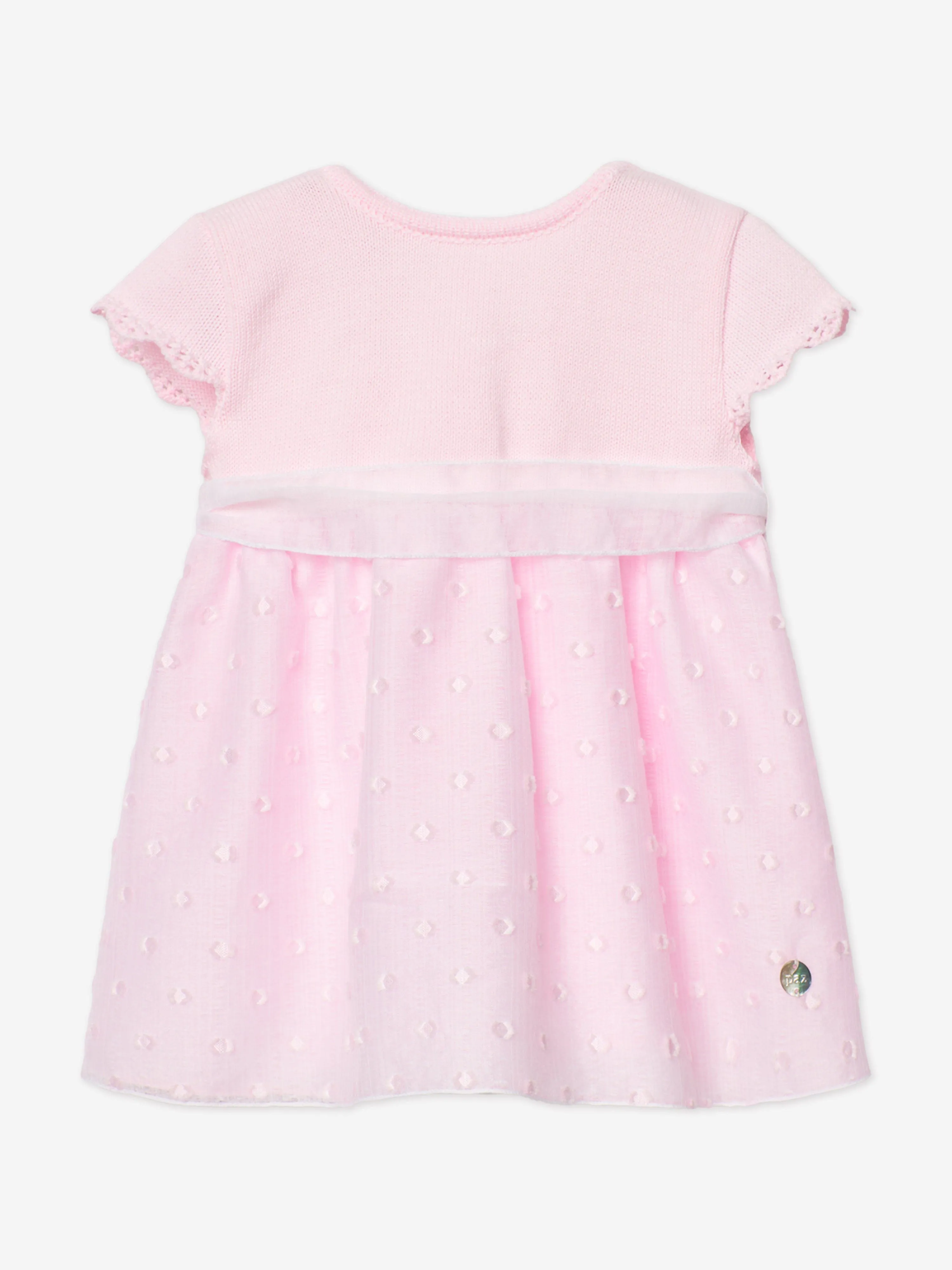 Baby Girls Dress and Bloomers Set in Pink
