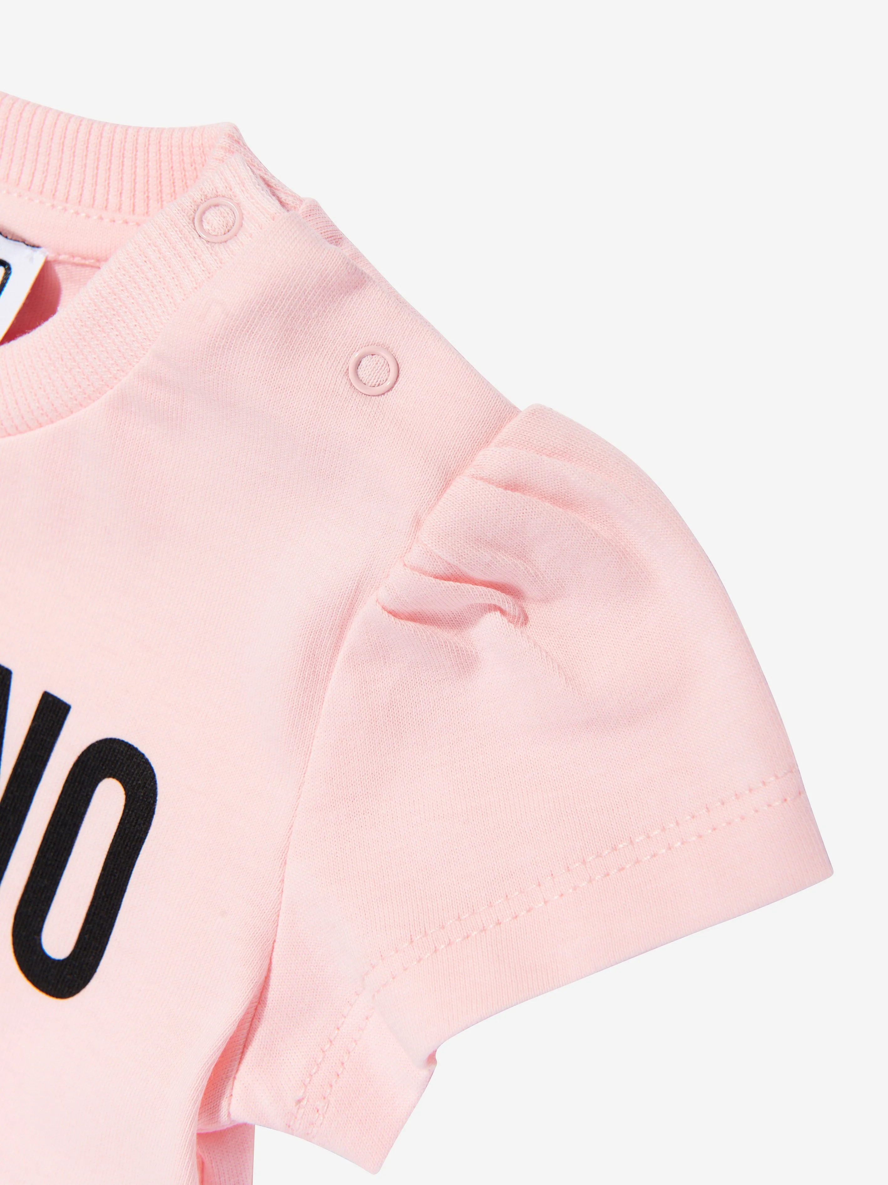 Baby Girls Logo Skater Dress in Pink