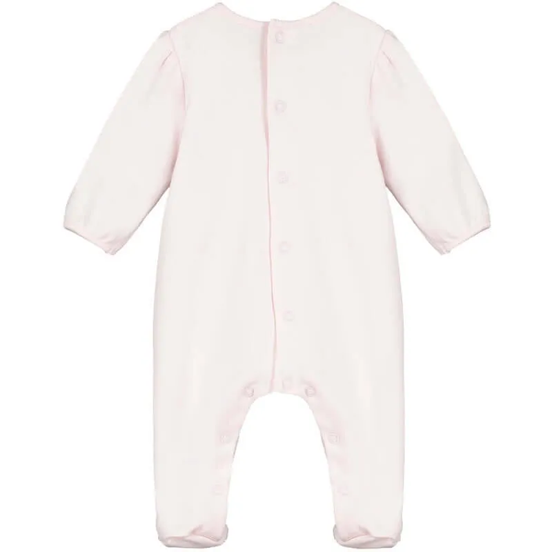 Baby Girls Pink Shantel Babygrow