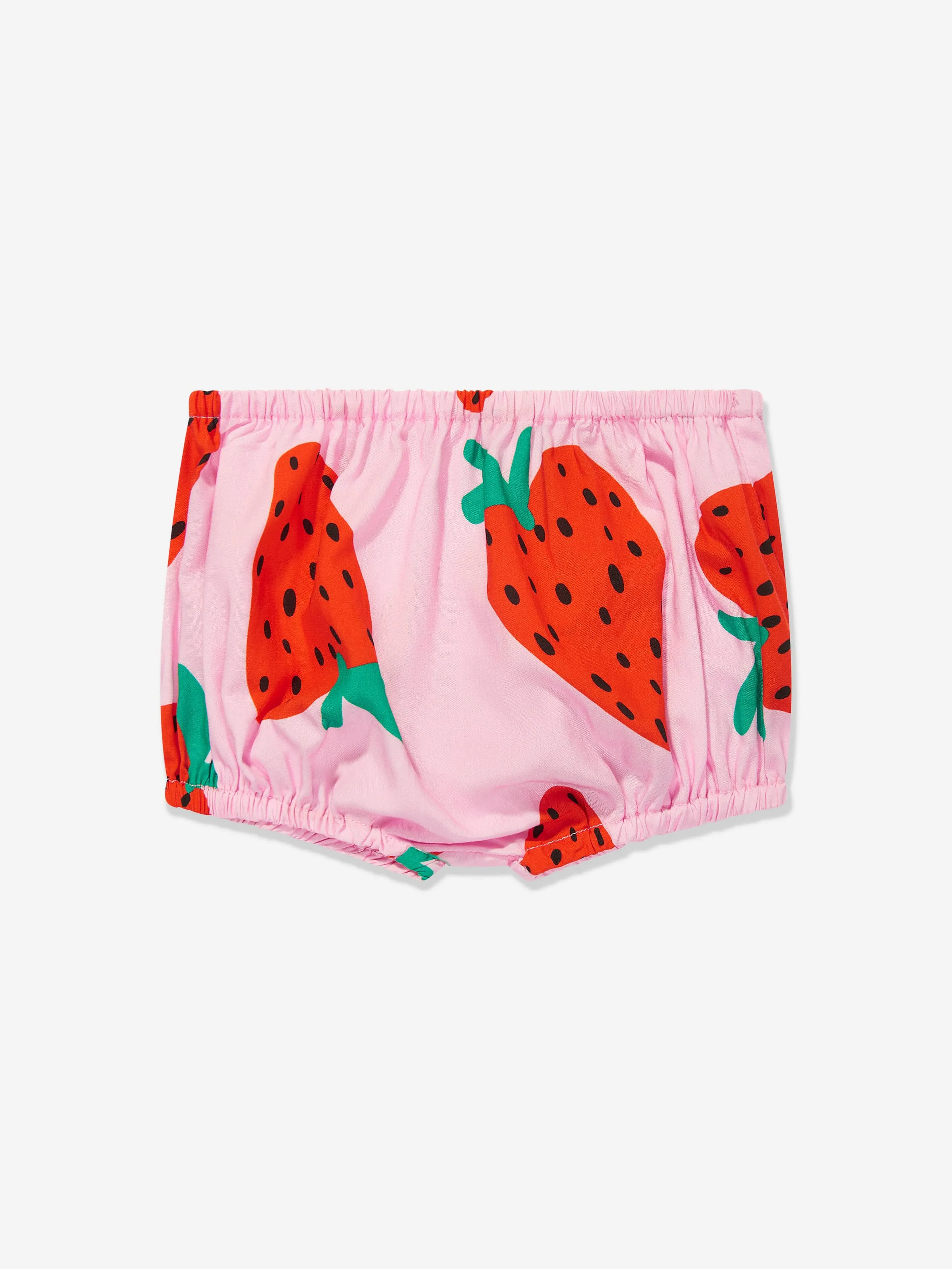 Baby Girls Strawberry Dress with Knickers in Pink