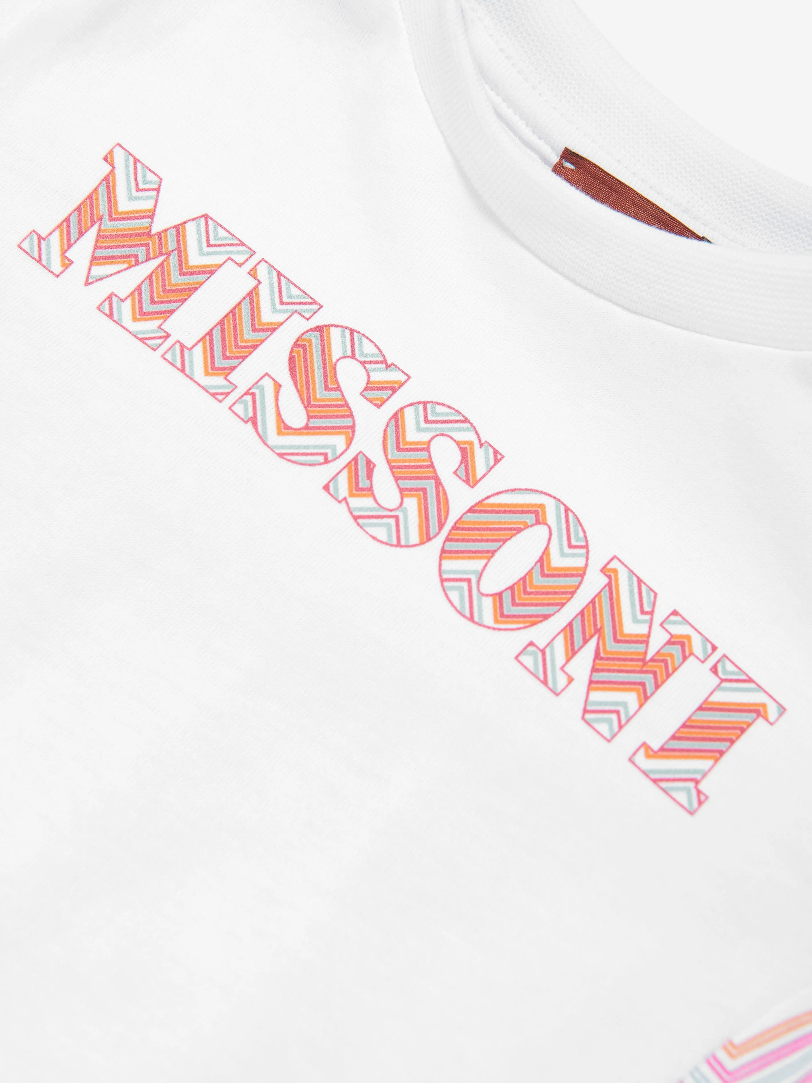 Baby Girls Zigzag Jersey Dress in Pink
