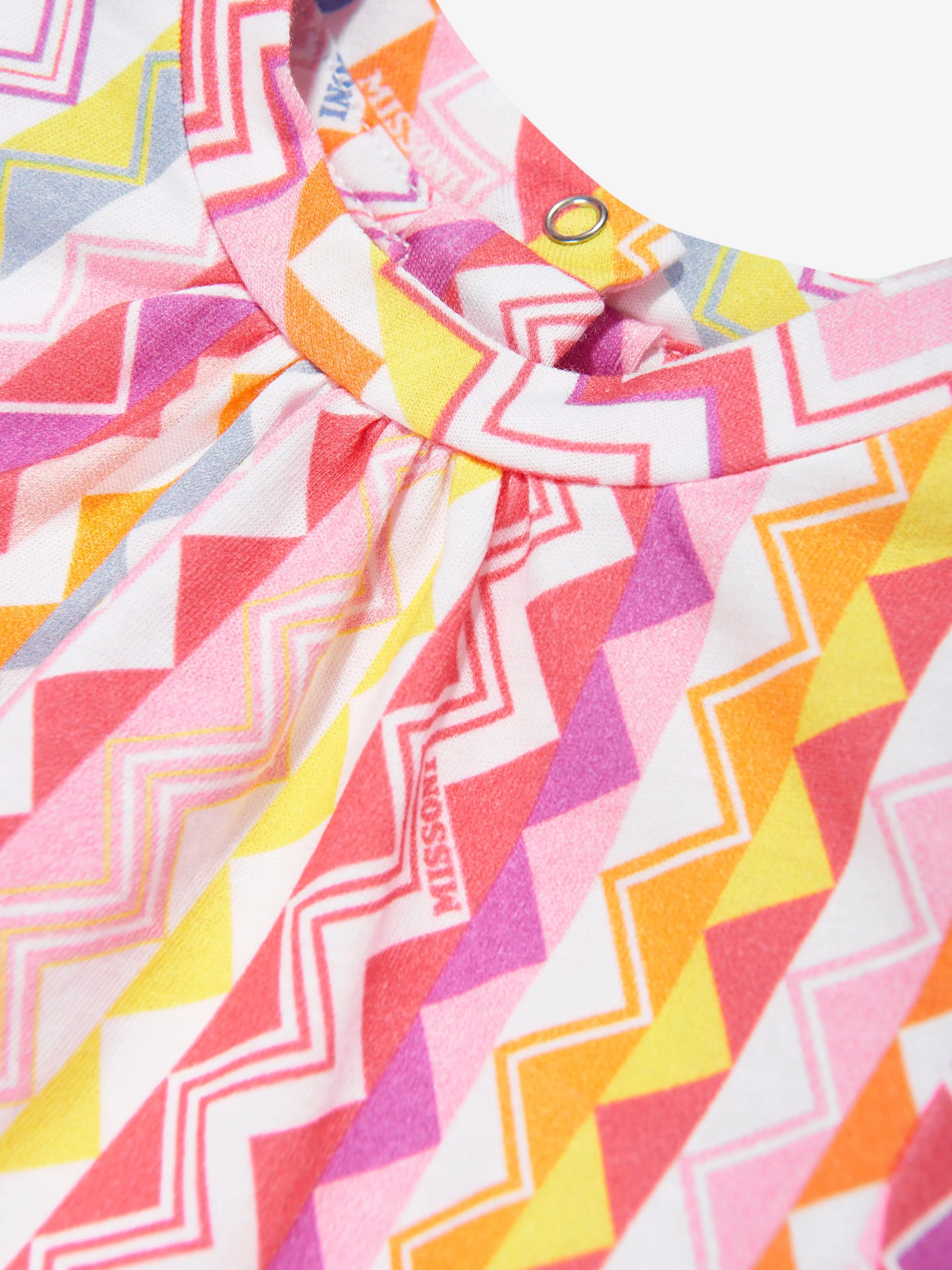 Baby Girls Zigzag T-Shirt in Multicolour