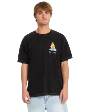 Bob Mollema 1 T-Shirt in Light Acid Black
