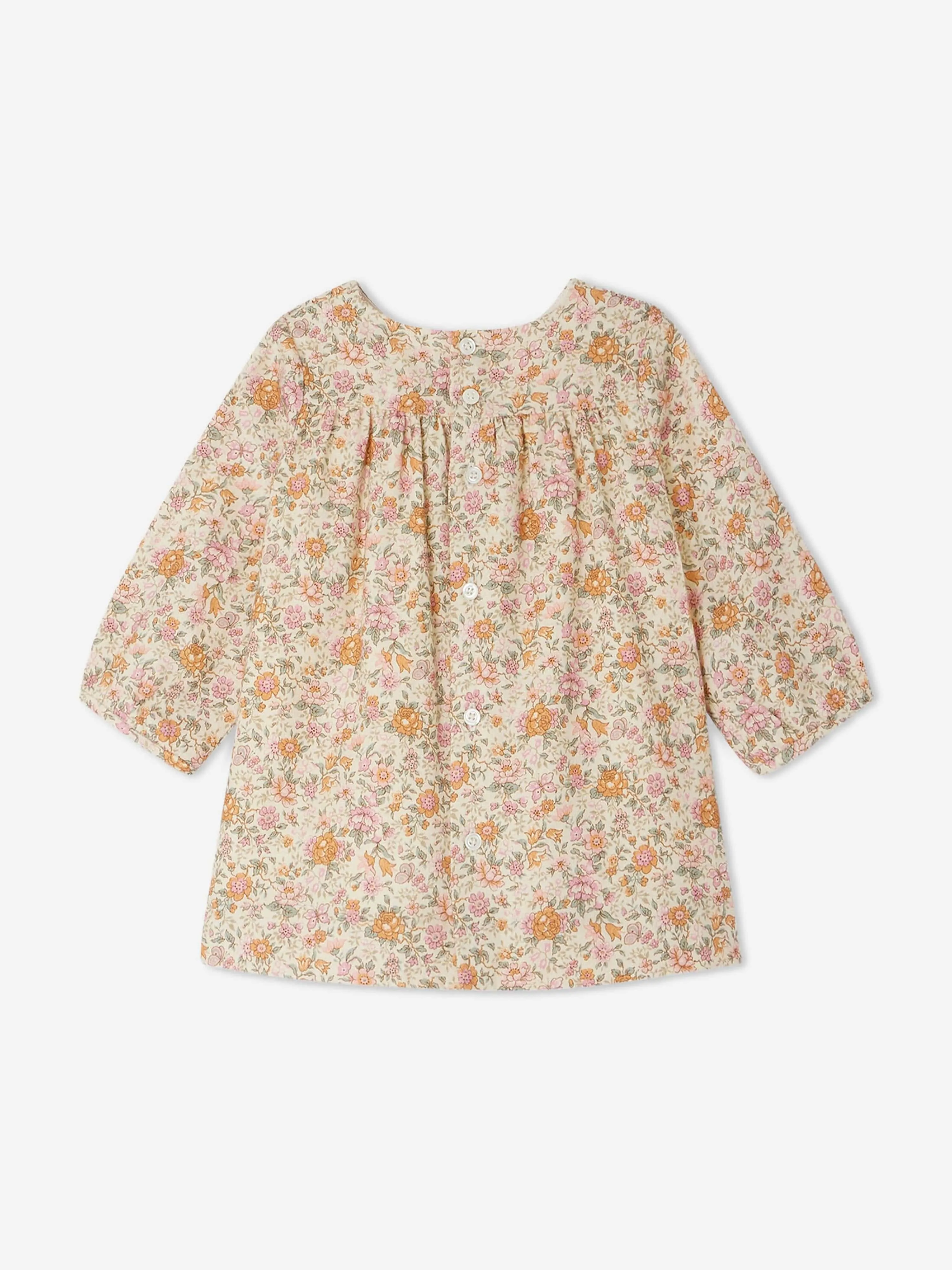 Bonpoint Baby Girls Felicie Smocked Dress in Multicolour