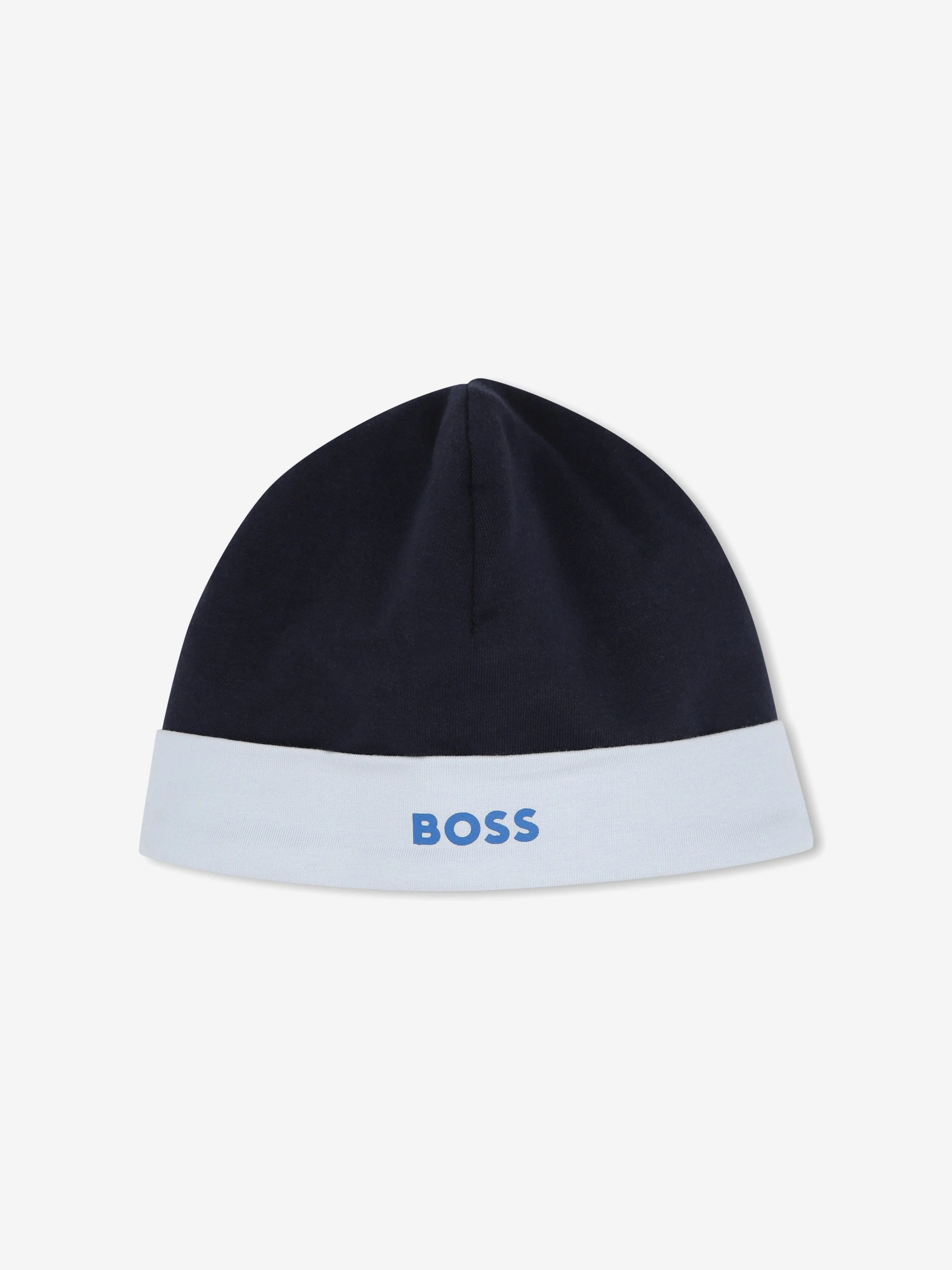 BOSS Baby Boys Babygrow Set in Navy