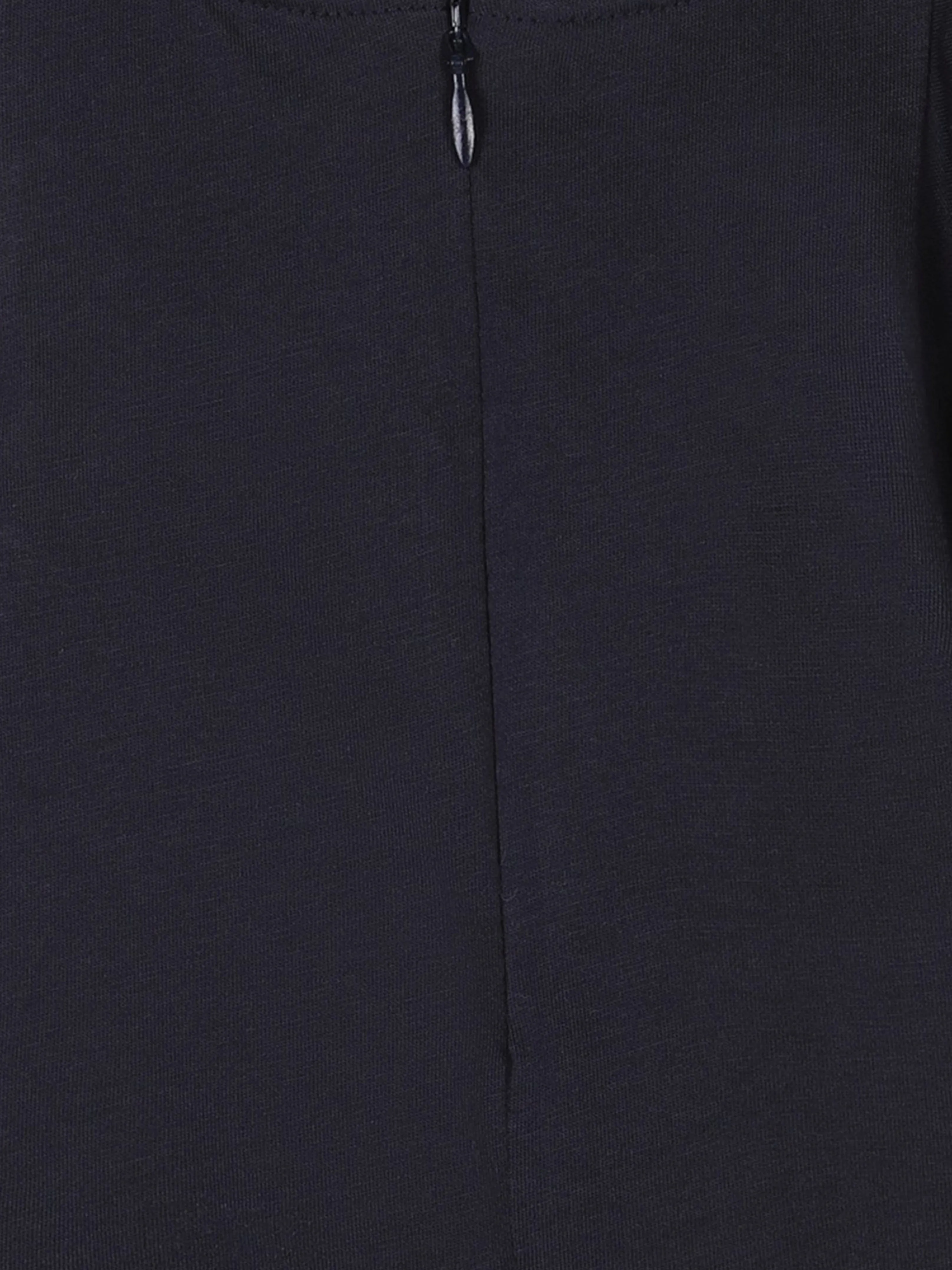 Chloé Baby Girls Paris Logo Jersey Dress in Navy