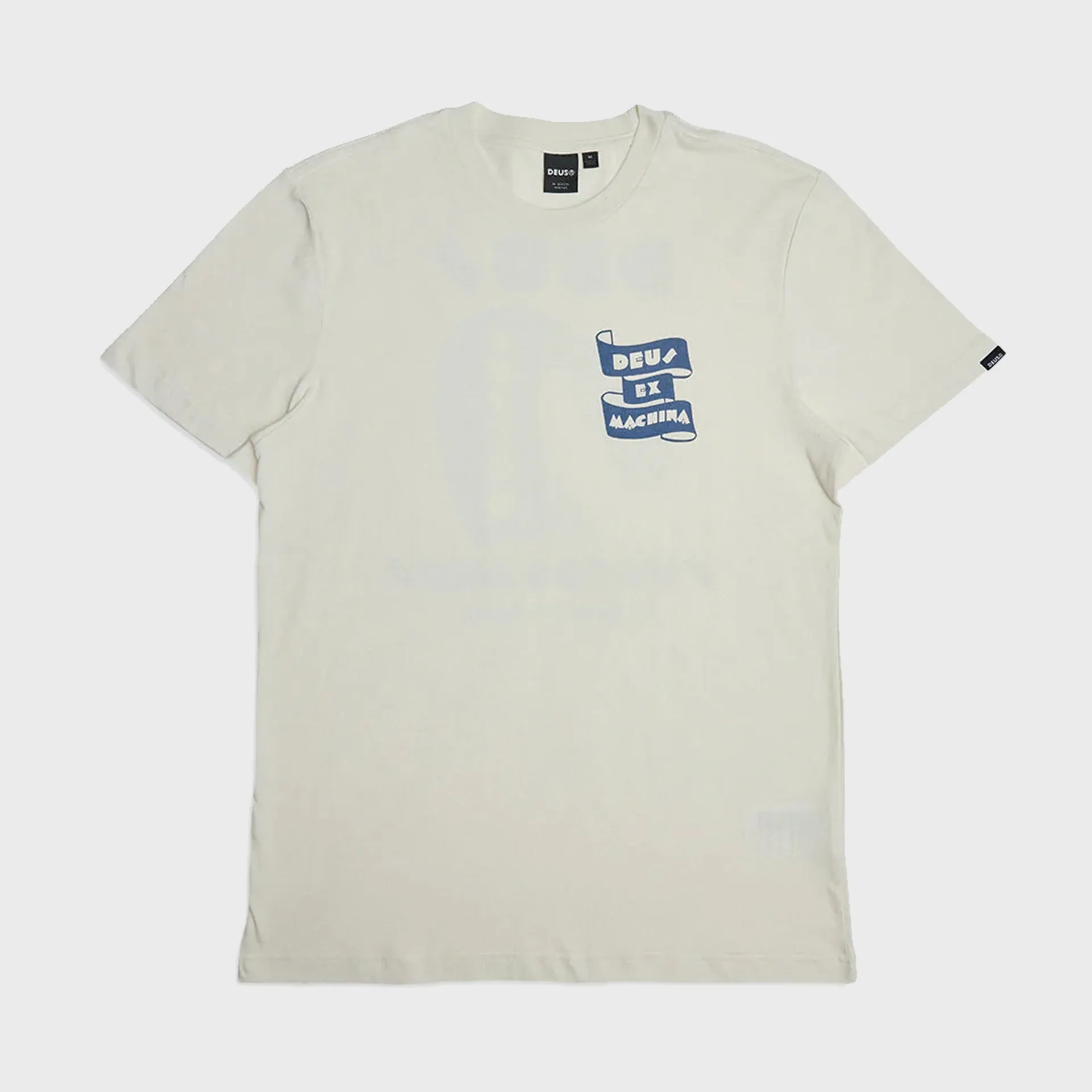 Deus Mens Four Feet T-Shirt - Vintage White