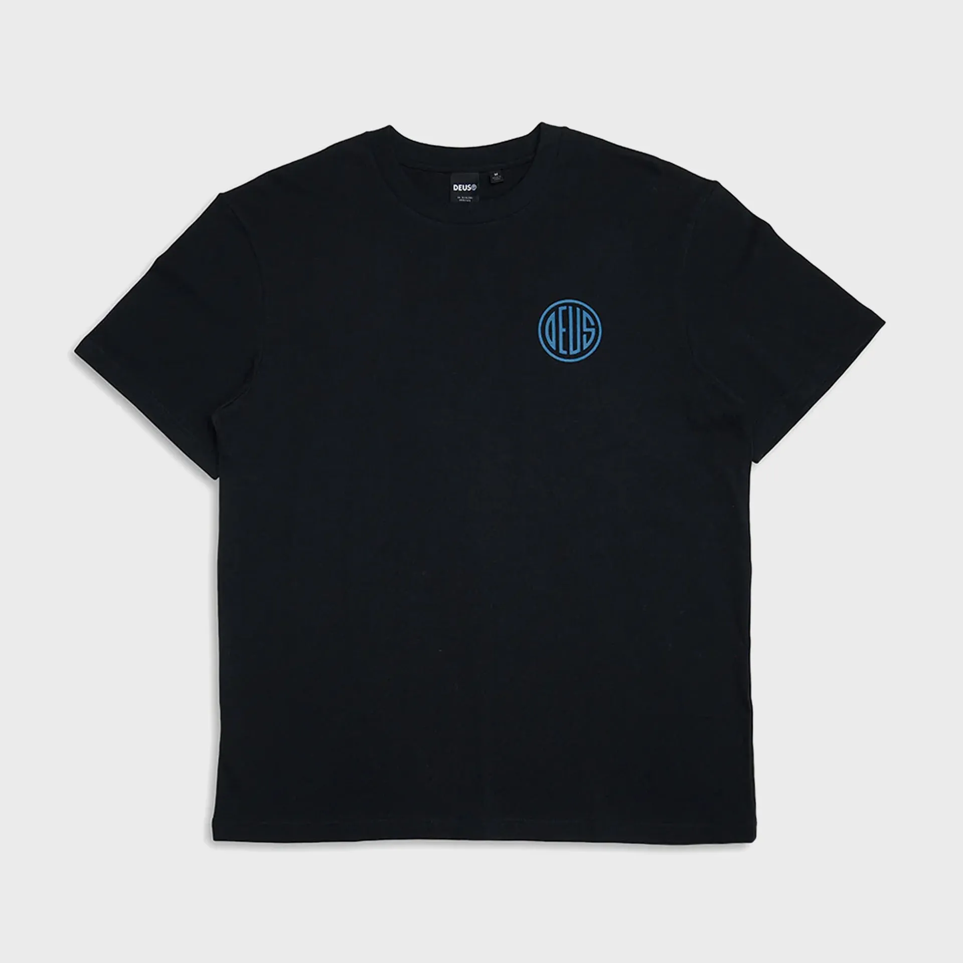 Deus Mens Pill Logo T-Shirt - Black
