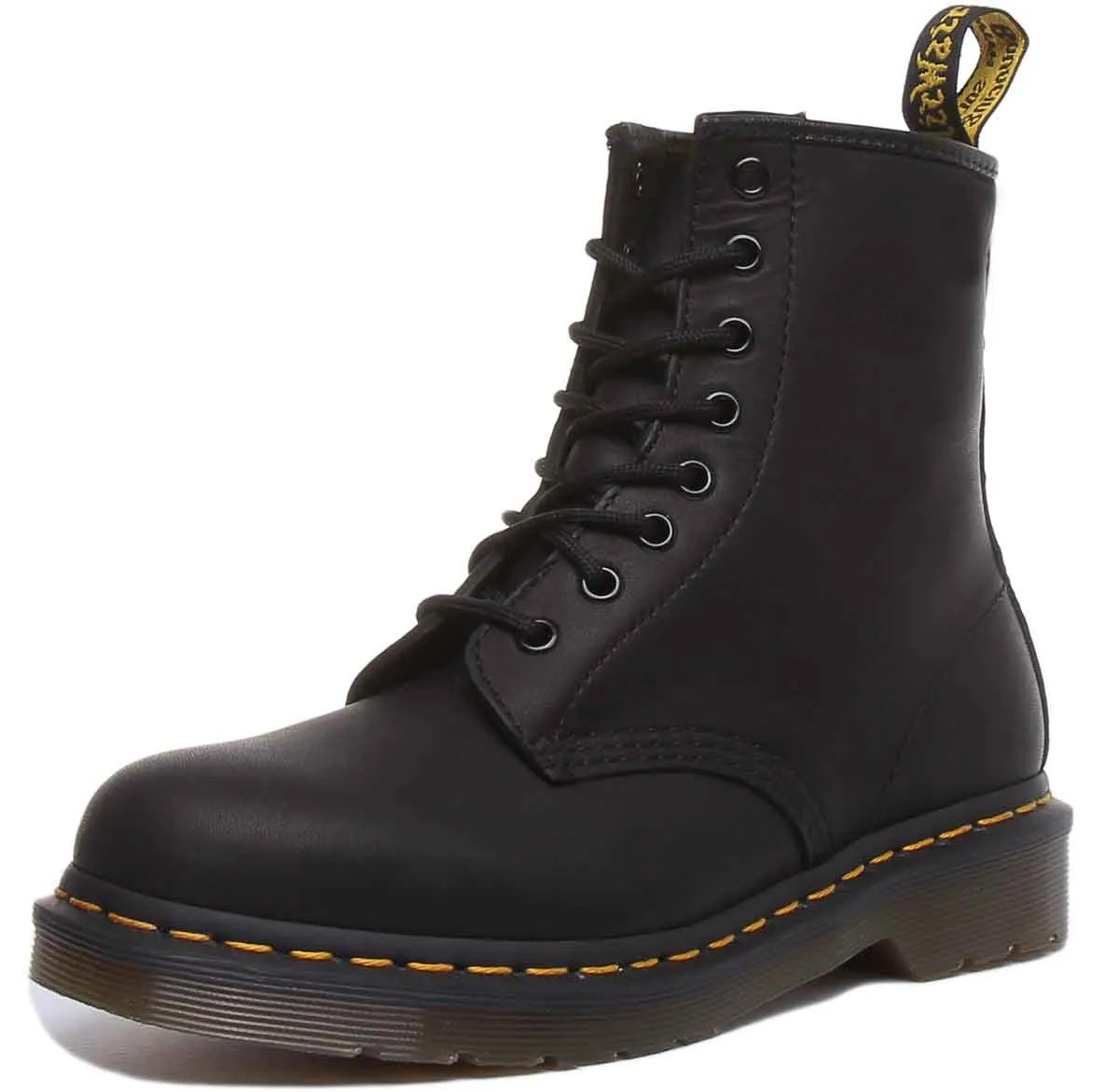 Dr Martens 1460 Greasy In Black Shoes Dr Martens