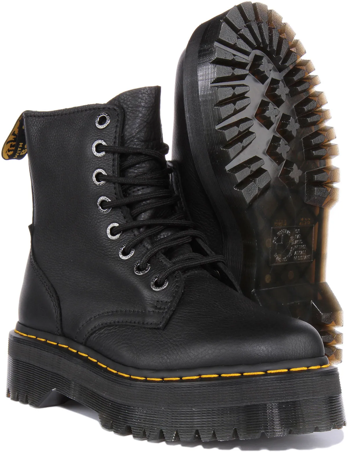 Dr Martens Jadon III Platform In Black Shoes Dr Martens