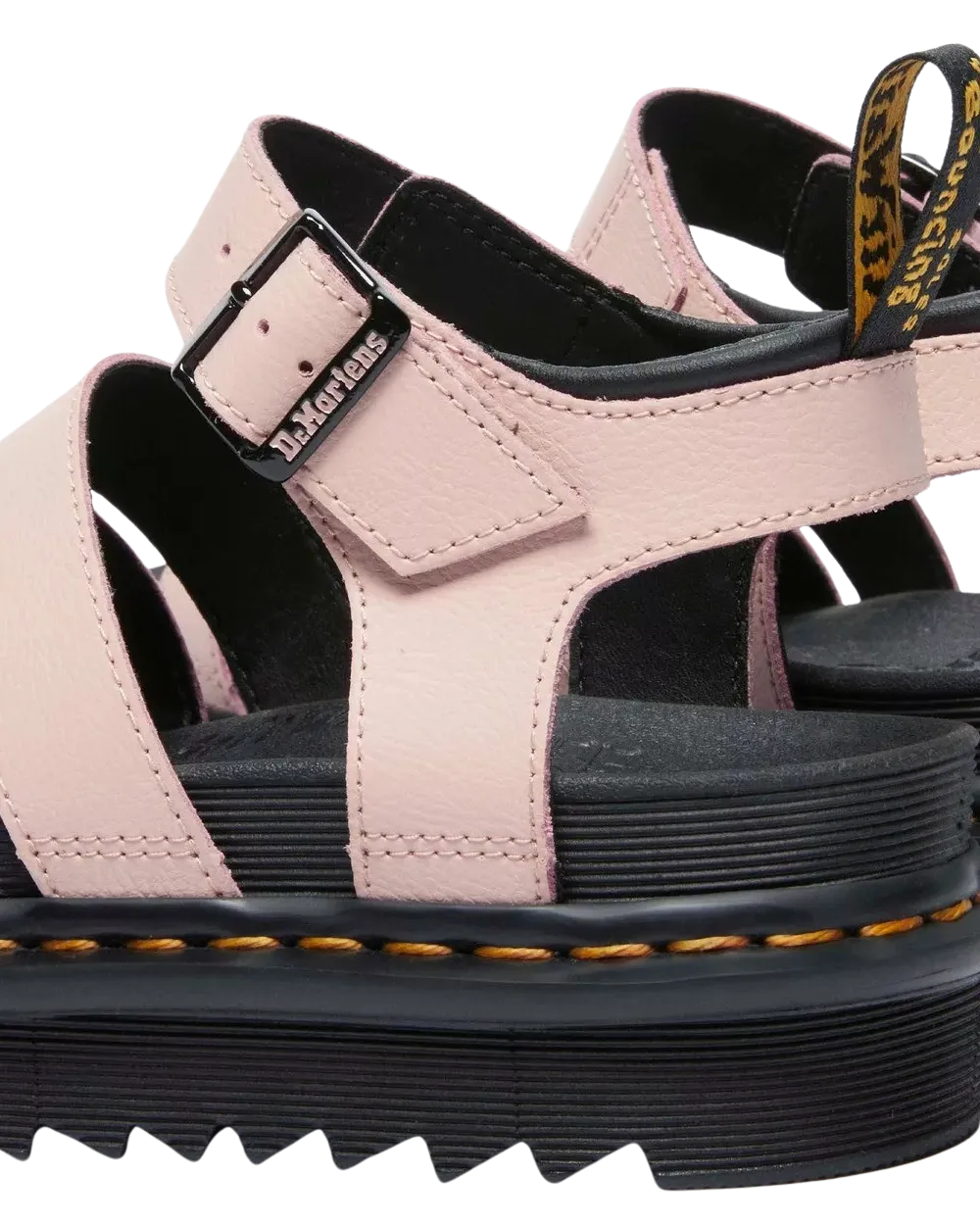 Dr Martens Shoes Blaire Athena Sandals in Powder Pink