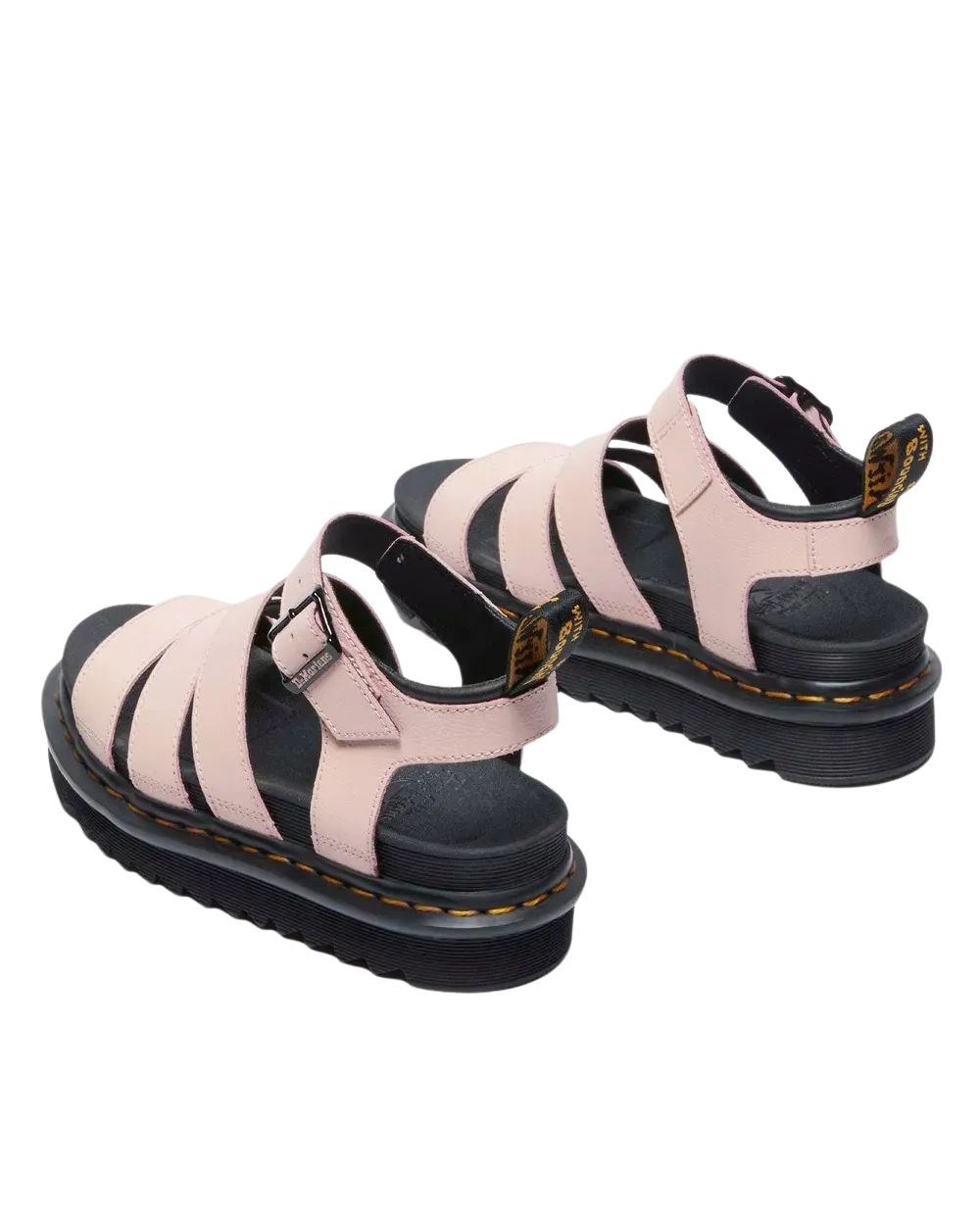 Dr Martens Shoes Blaire Athena Sandals in Powder Pink