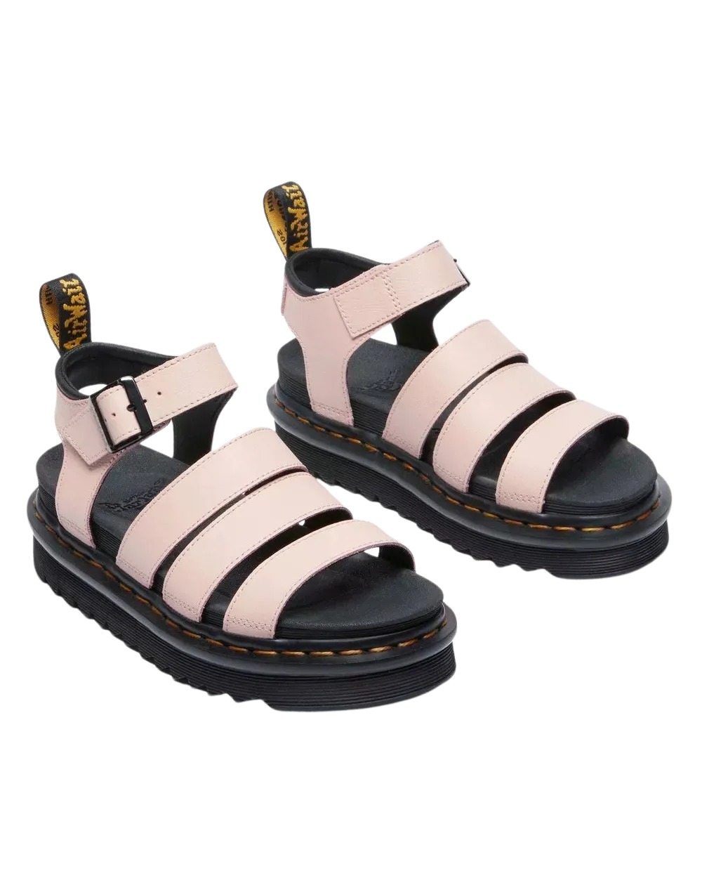 Dr Martens Shoes Blaire Athena Sandals in Powder Pink