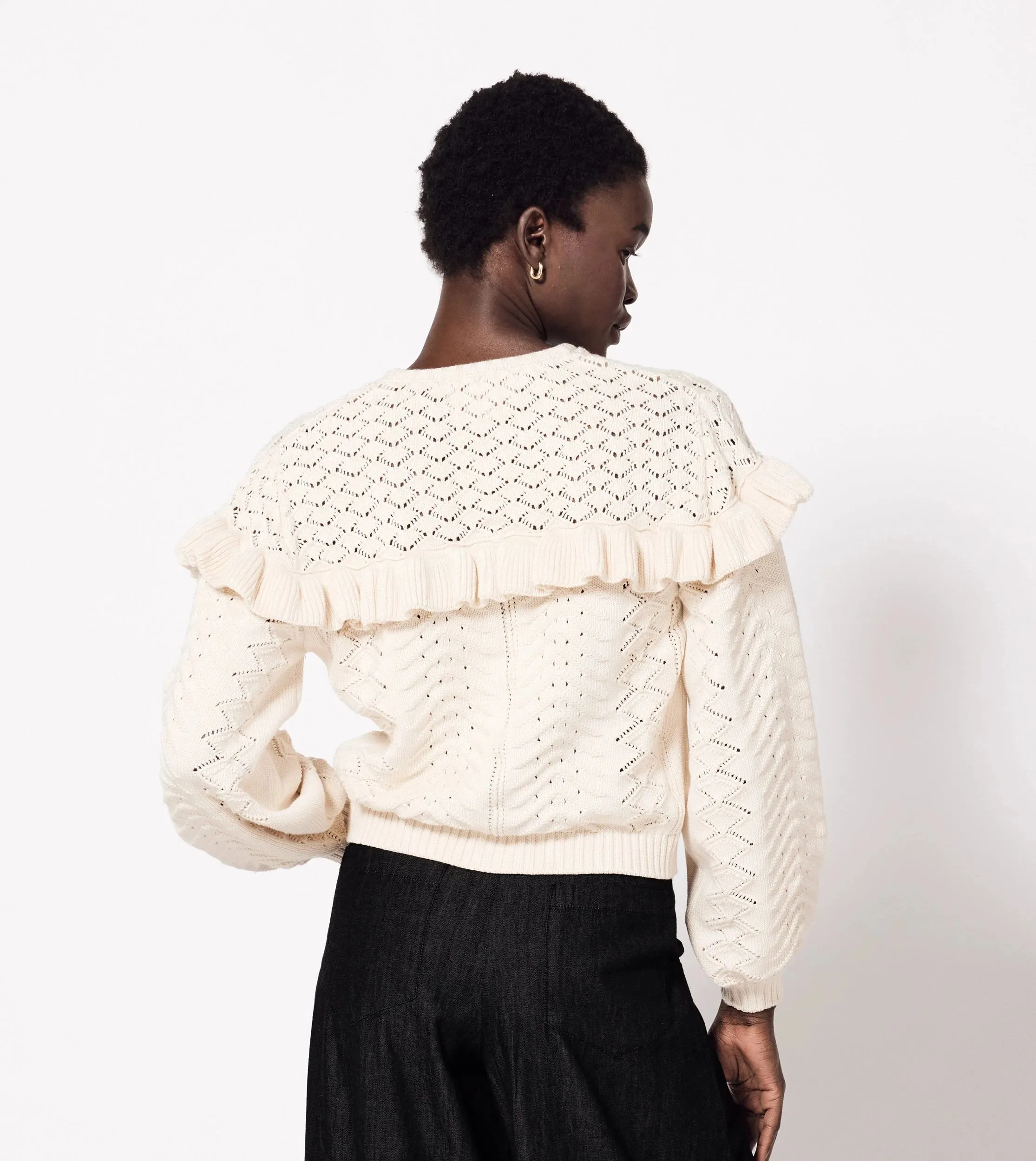 Fernanda Cardigan | Ivory