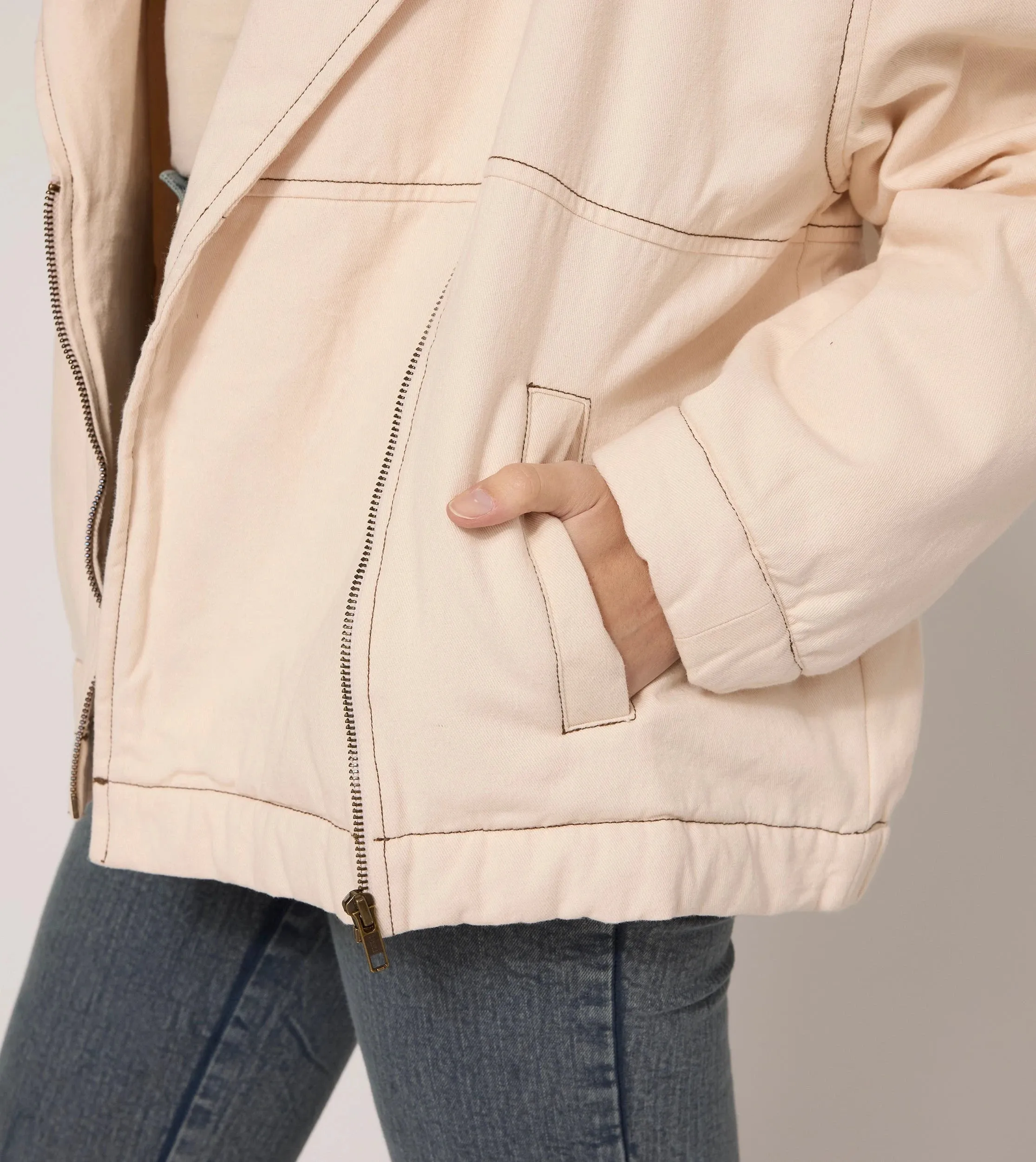 Greyson Jacket | Ivory