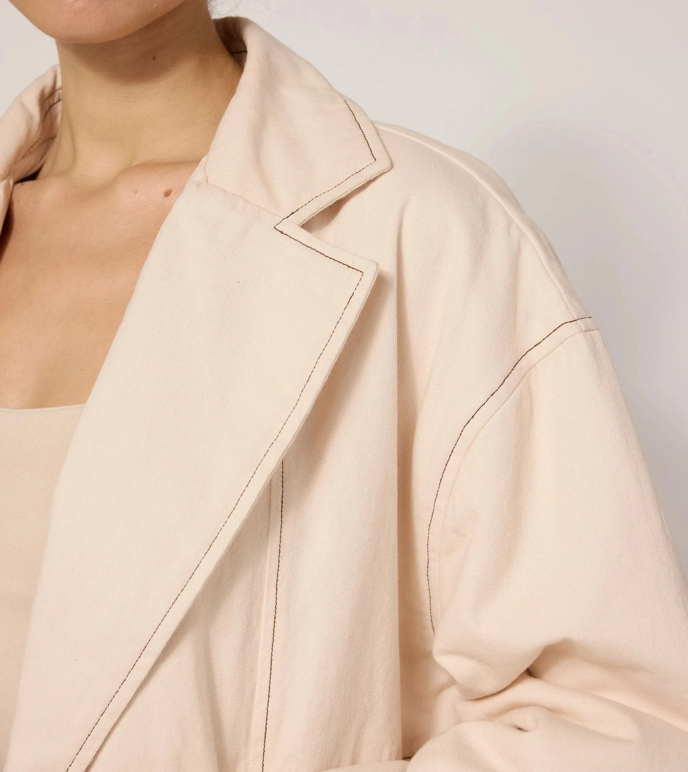 Greyson Jacket | Ivory