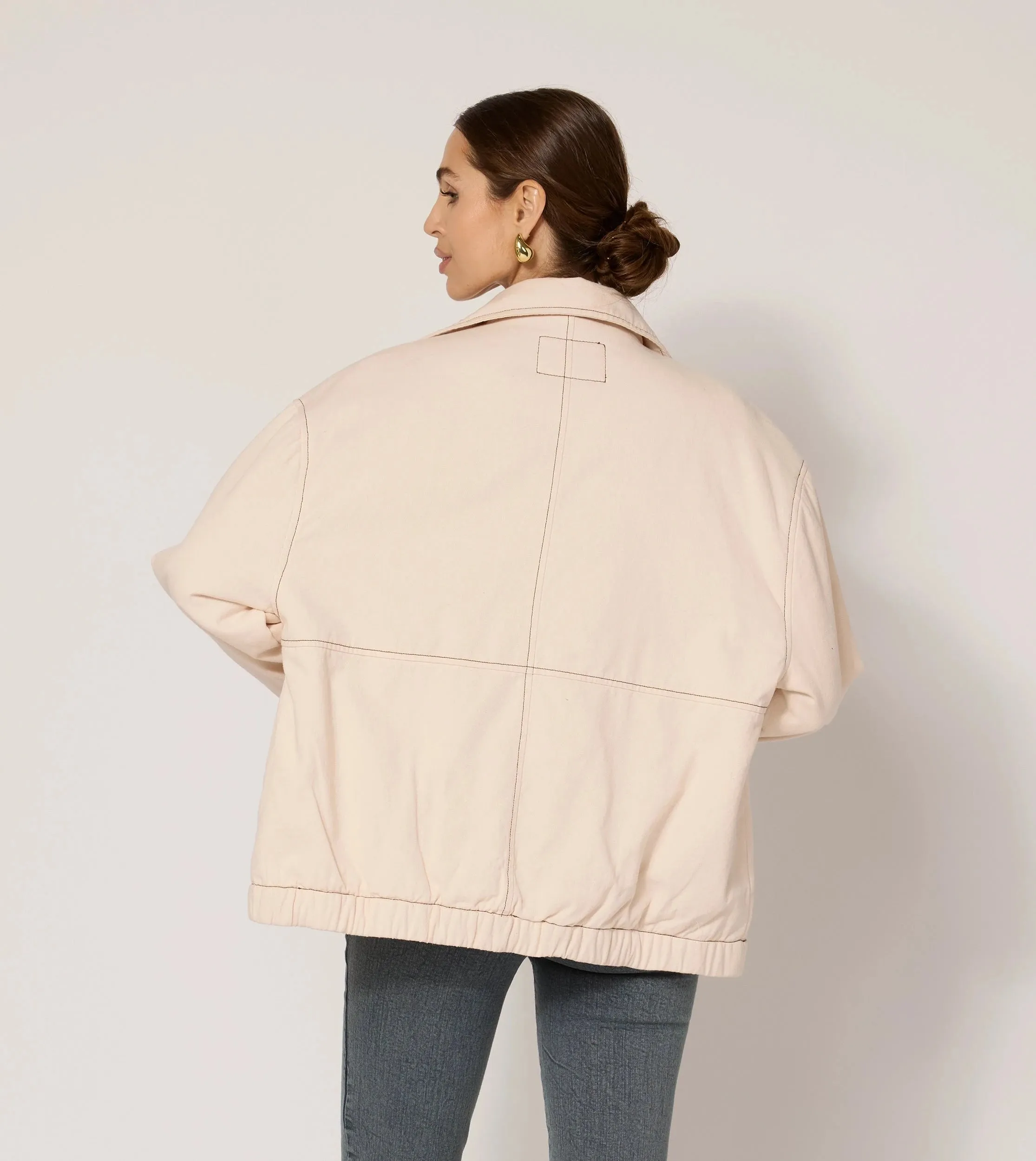 Greyson Jacket | Ivory