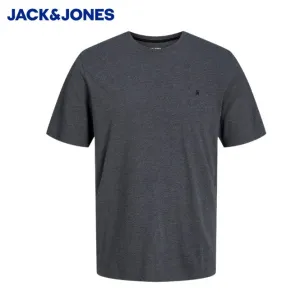 Jack & Jones Paulos Crew Neck Grey Tee Grey