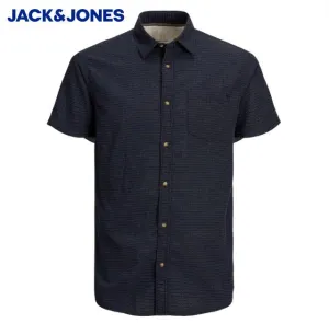 Jack & Jones Rabel Navy Detail Shirt Navy