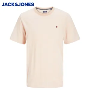 Jack & Jones Win Peach Structured Tee Pink