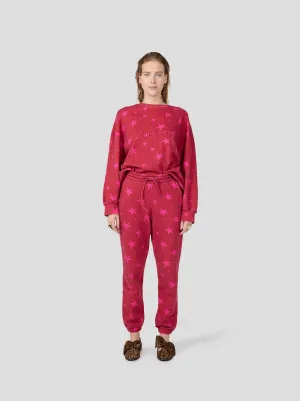 Kiara pants in All Stars printed fleece