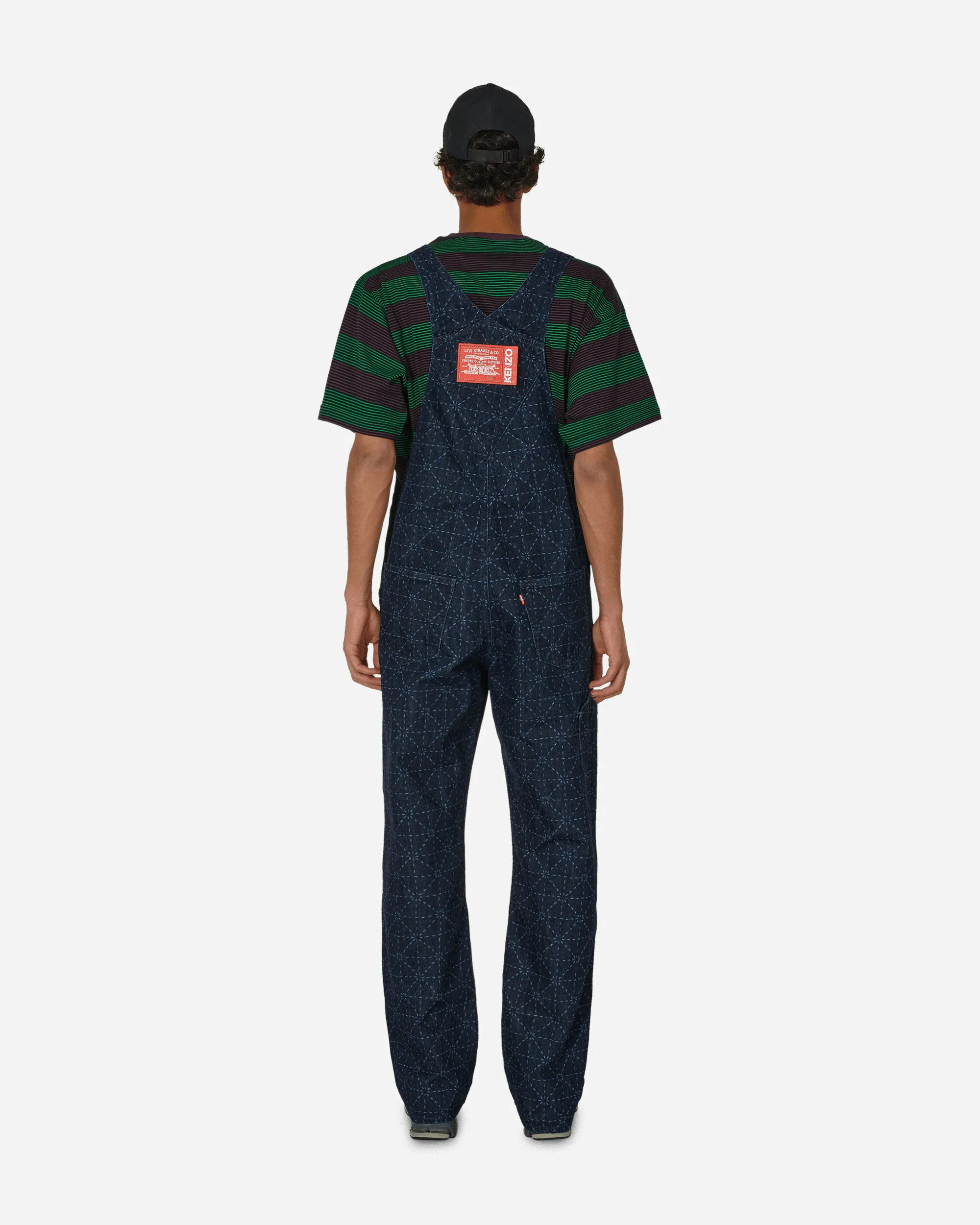Levi’s® Printed Denim Overall Rinse Blue