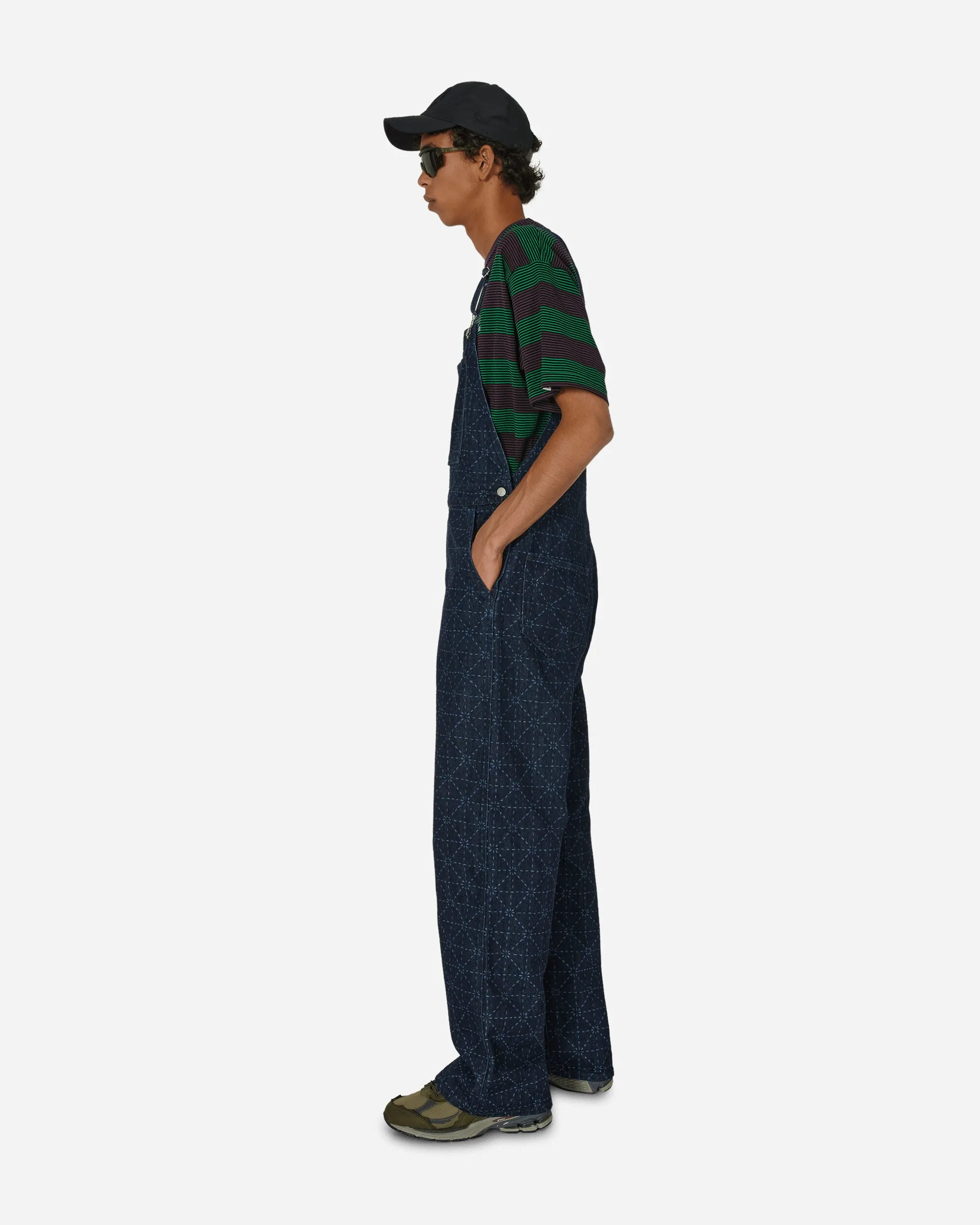 Levi’s® Printed Denim Overall Rinse Blue