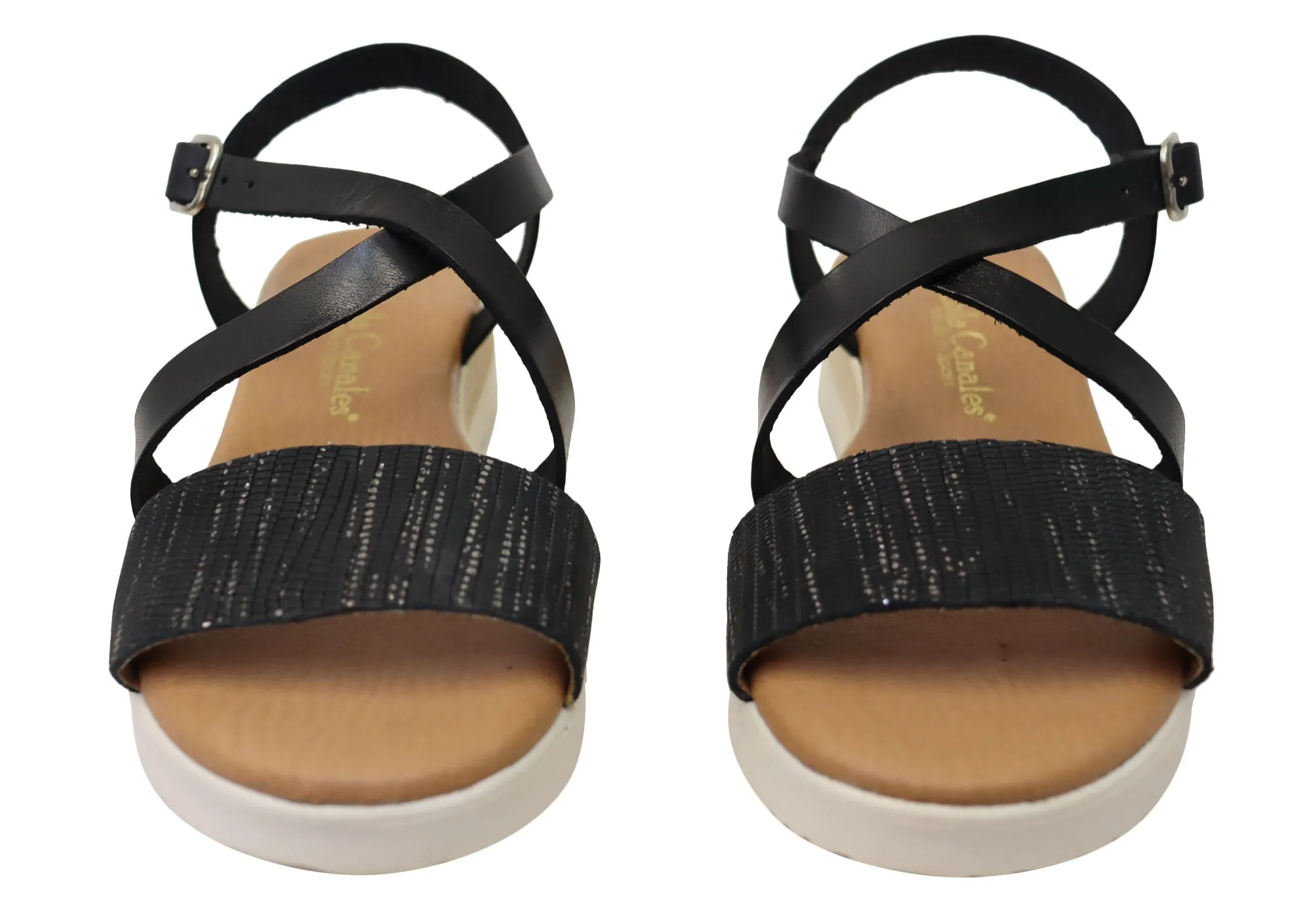 Lola Canales Cambridge Womens Comfort Leather Sandals Made In Spain Lola Canales Shoes