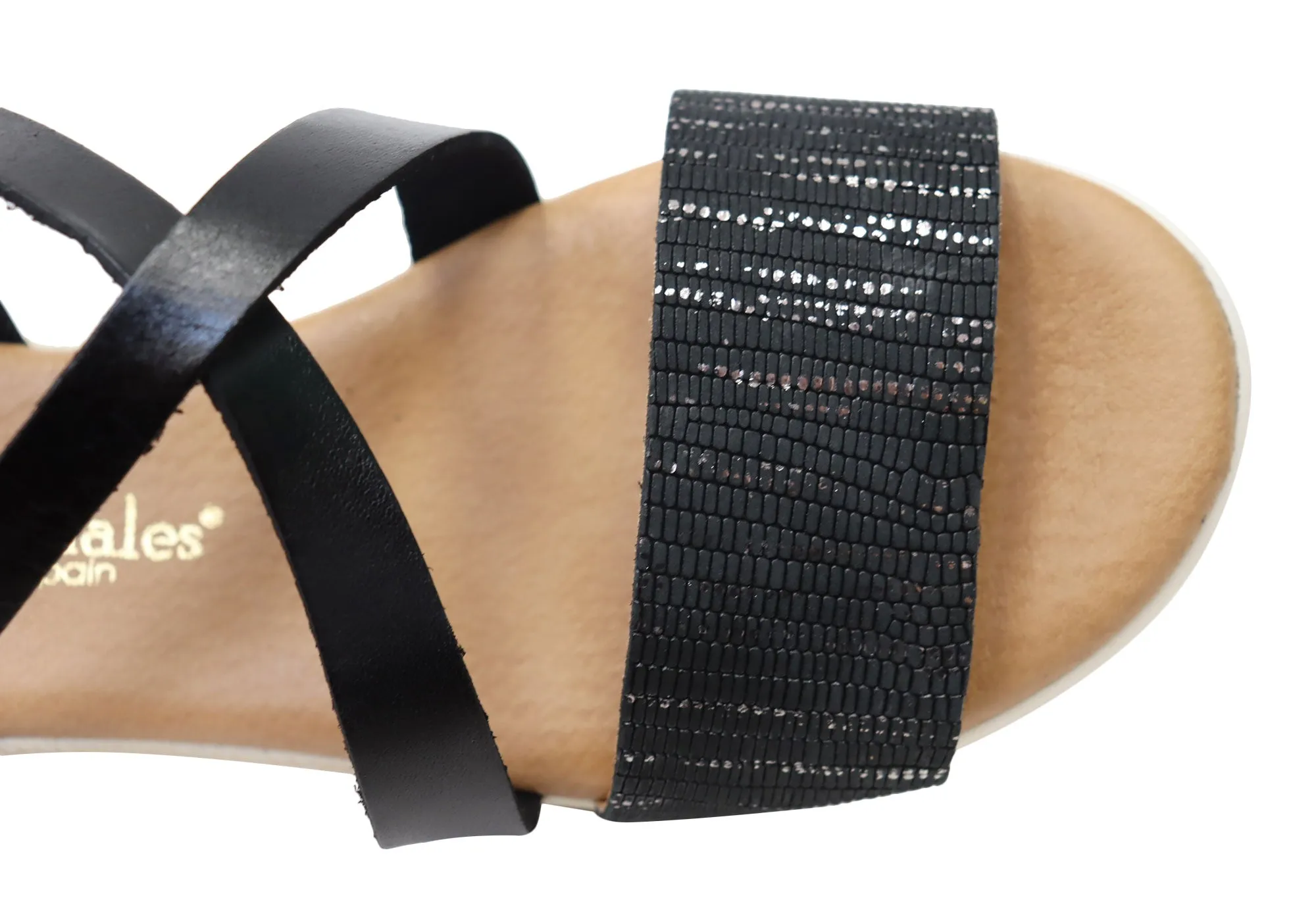 Lola Canales Cambridge Womens Comfort Leather Sandals Made In Spain Lola Canales Shoes