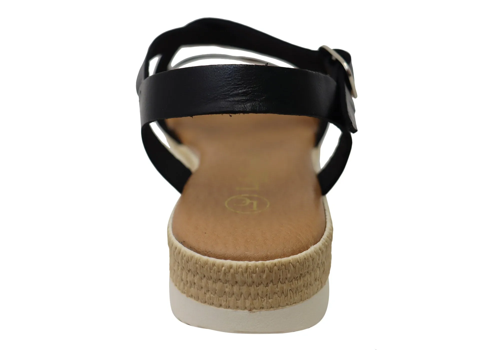 Lola Canales Cambridge Womens Comfort Leather Sandals Made In Spain Lola Canales Shoes
