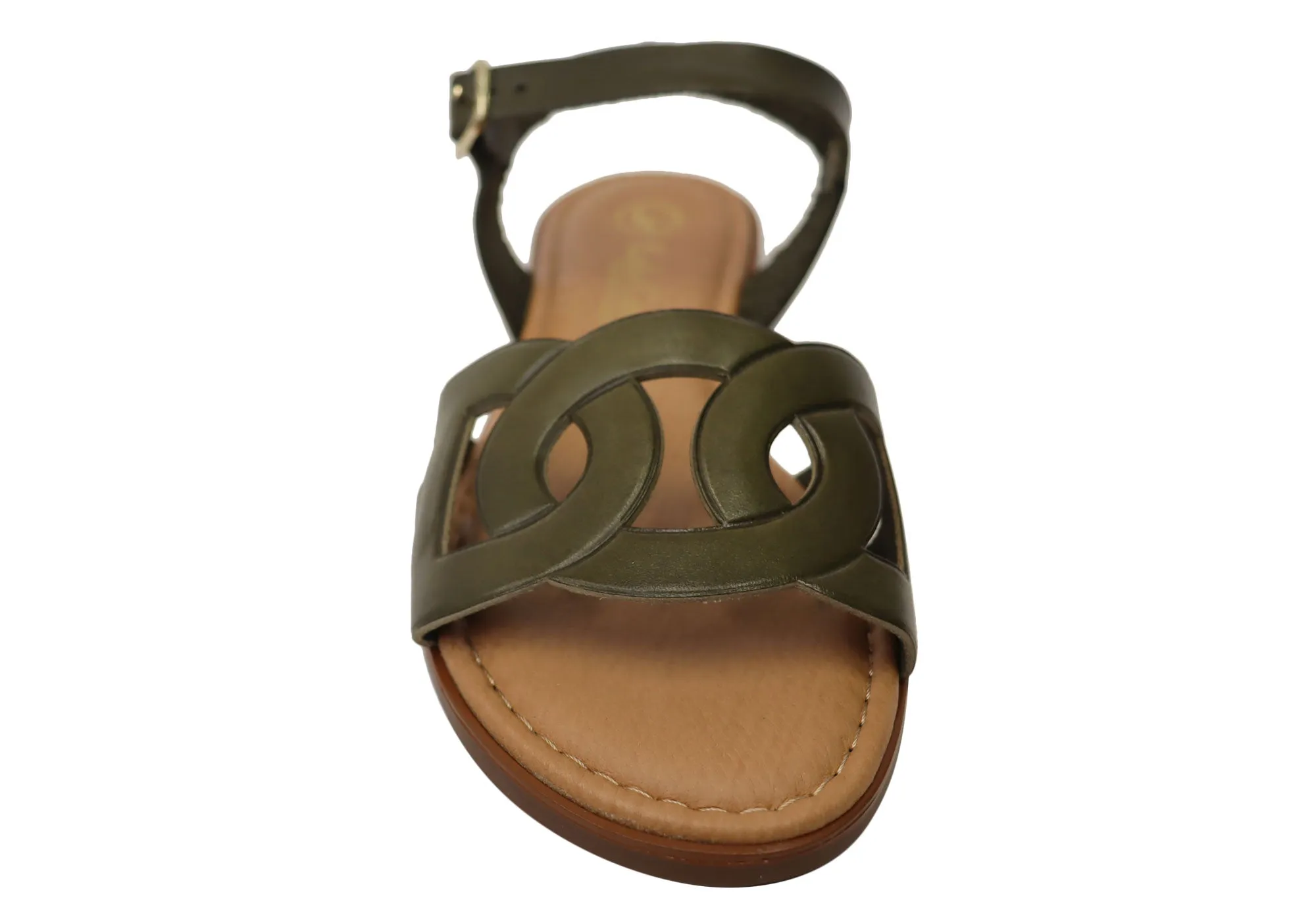 Lola Canales Corin Womens Comfortable Leather Sandals Made In Spain Lola Canales Shoes