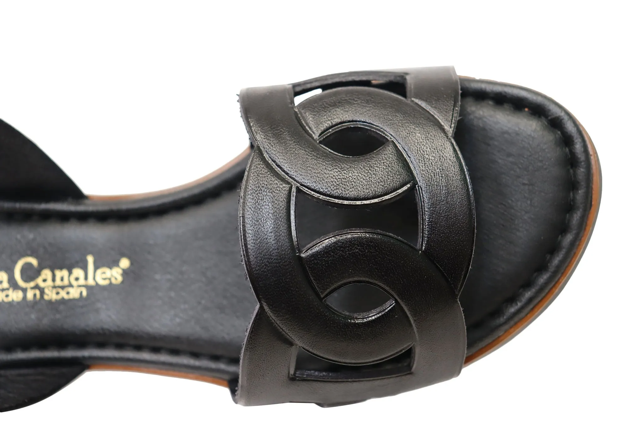 Lola Canales Corin Womens Comfortable Leather Sandals Made In Spain Lola Canales Shoes