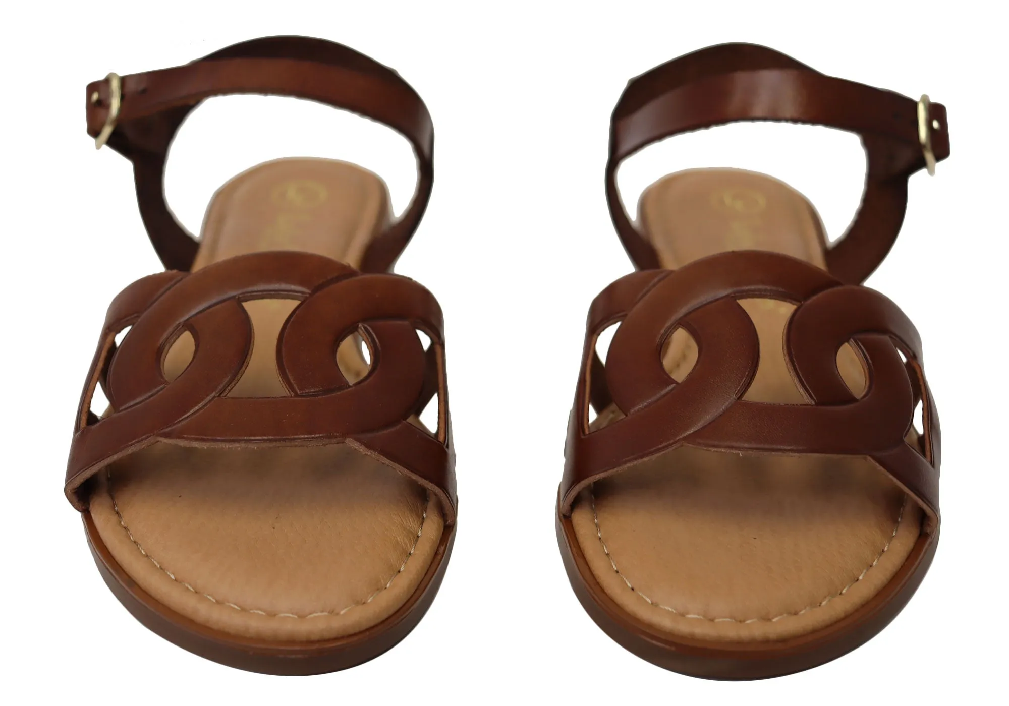 Lola Canales Corin Womens Comfortable Leather Sandals Made In Spain Lola Canales Shoes