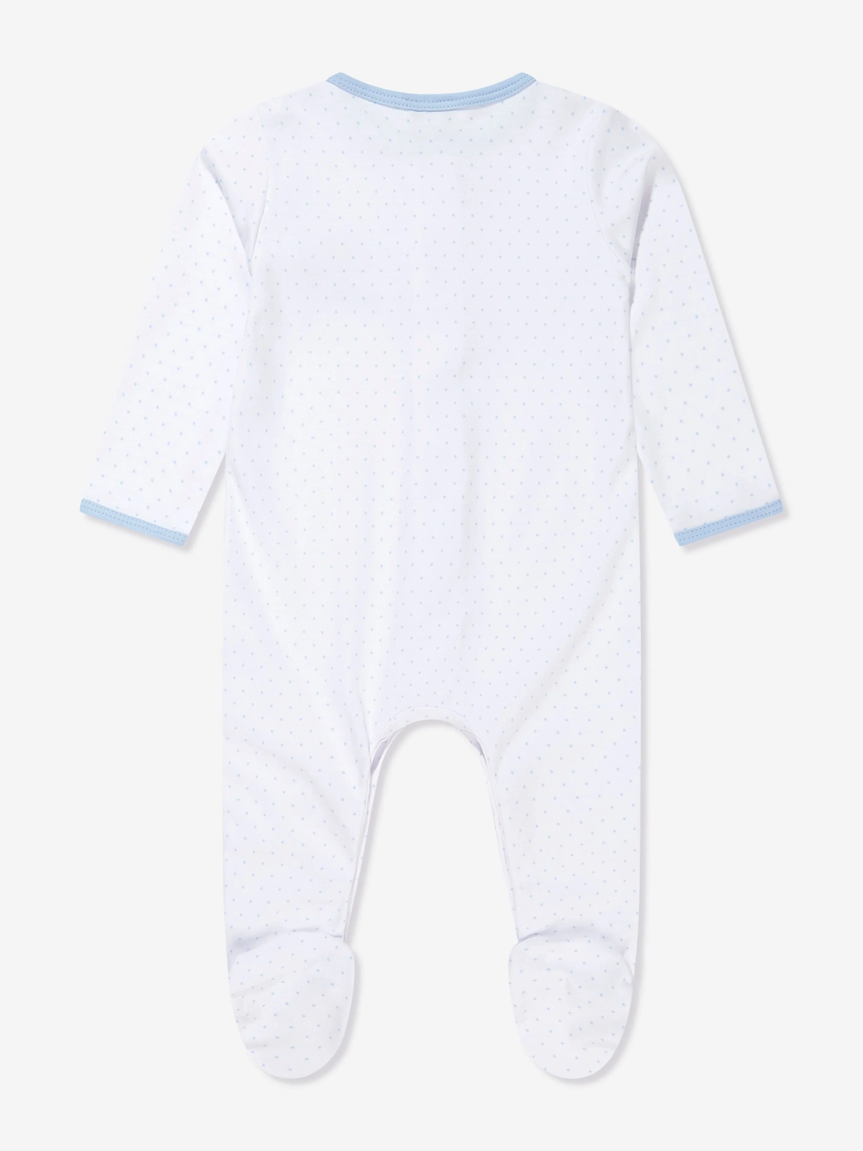 Magnolia Baby Baby Boys Dinoland Embroidered Babygrow in White