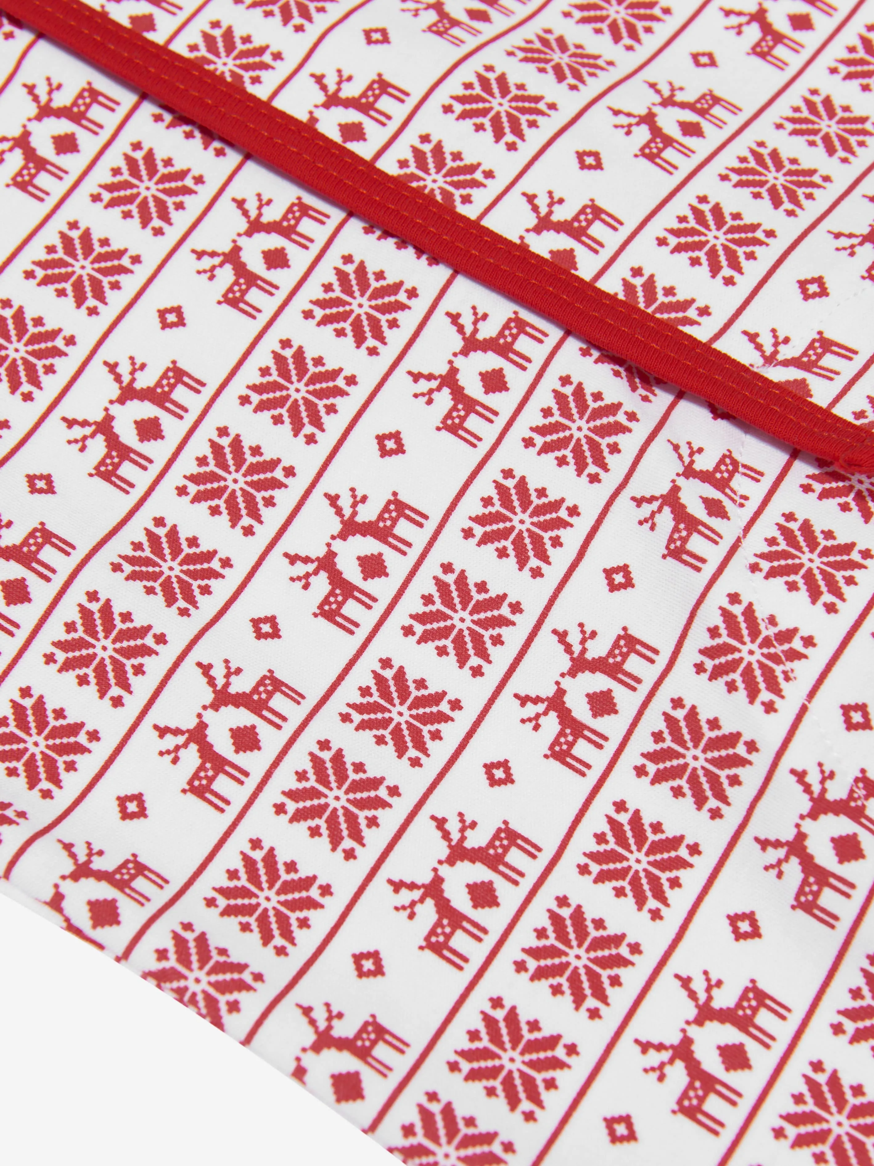 Magnolia Baby Baby Fair Isle Babygrow in Red