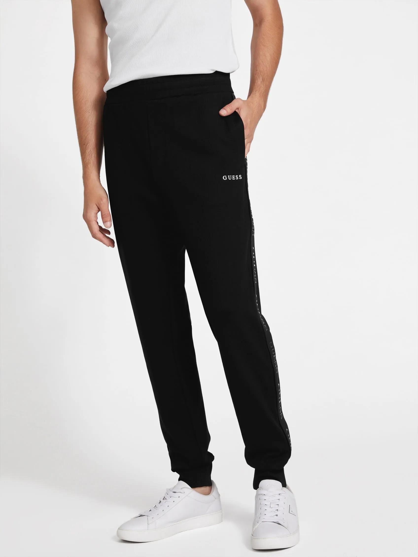 Mateo Logo-Tape Joggers