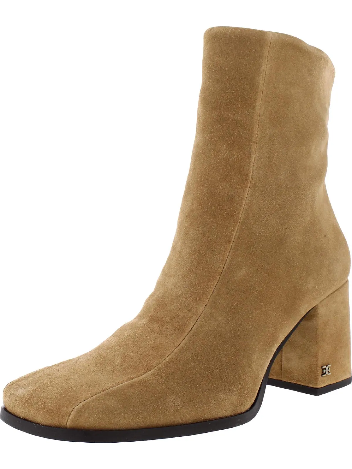 Mayla Womens Suede Square Toe Ankle Boots ecco Shoes