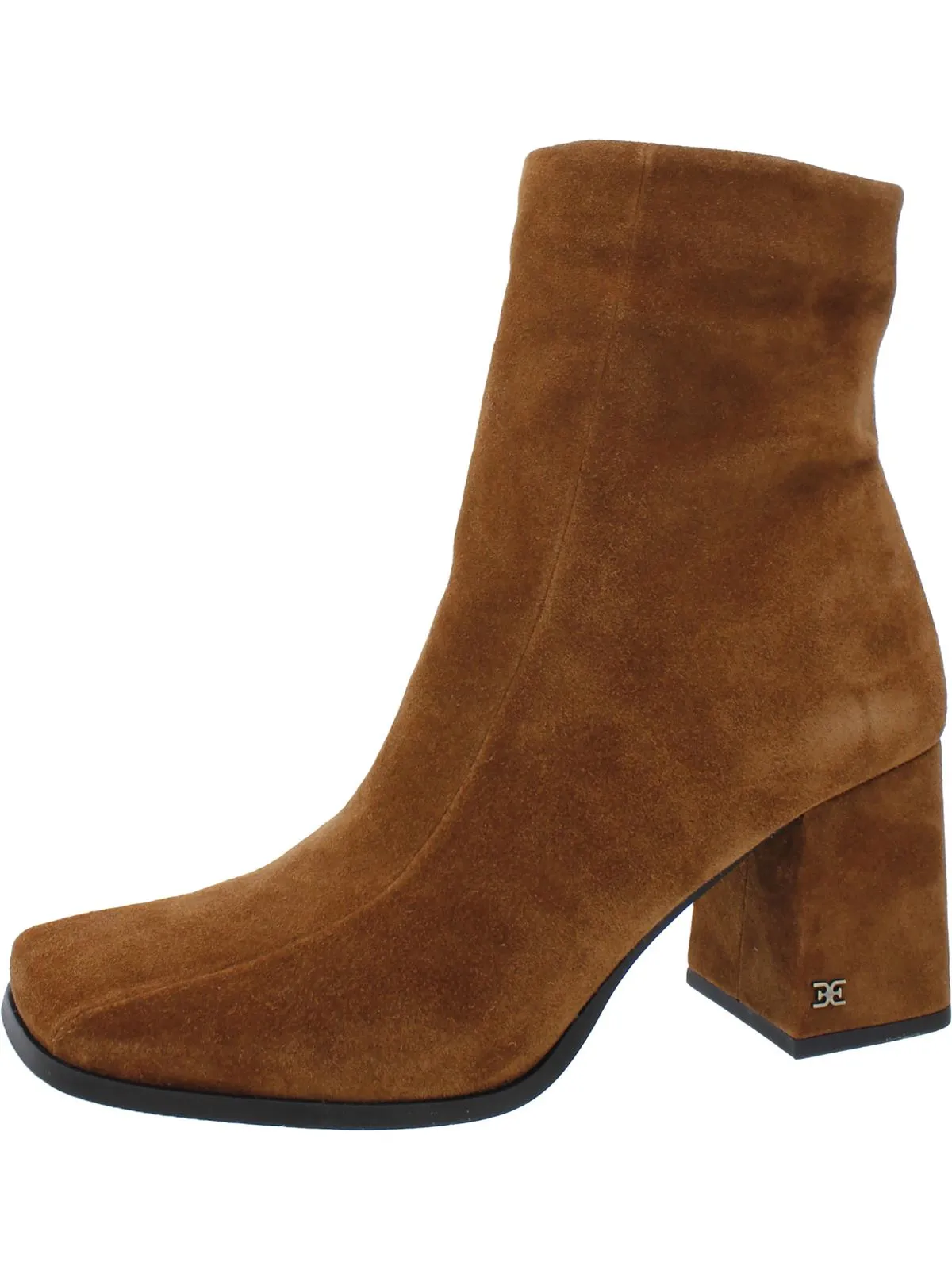 Mayla Womens Suede Square Toe Ankle Boots ecco Shoes