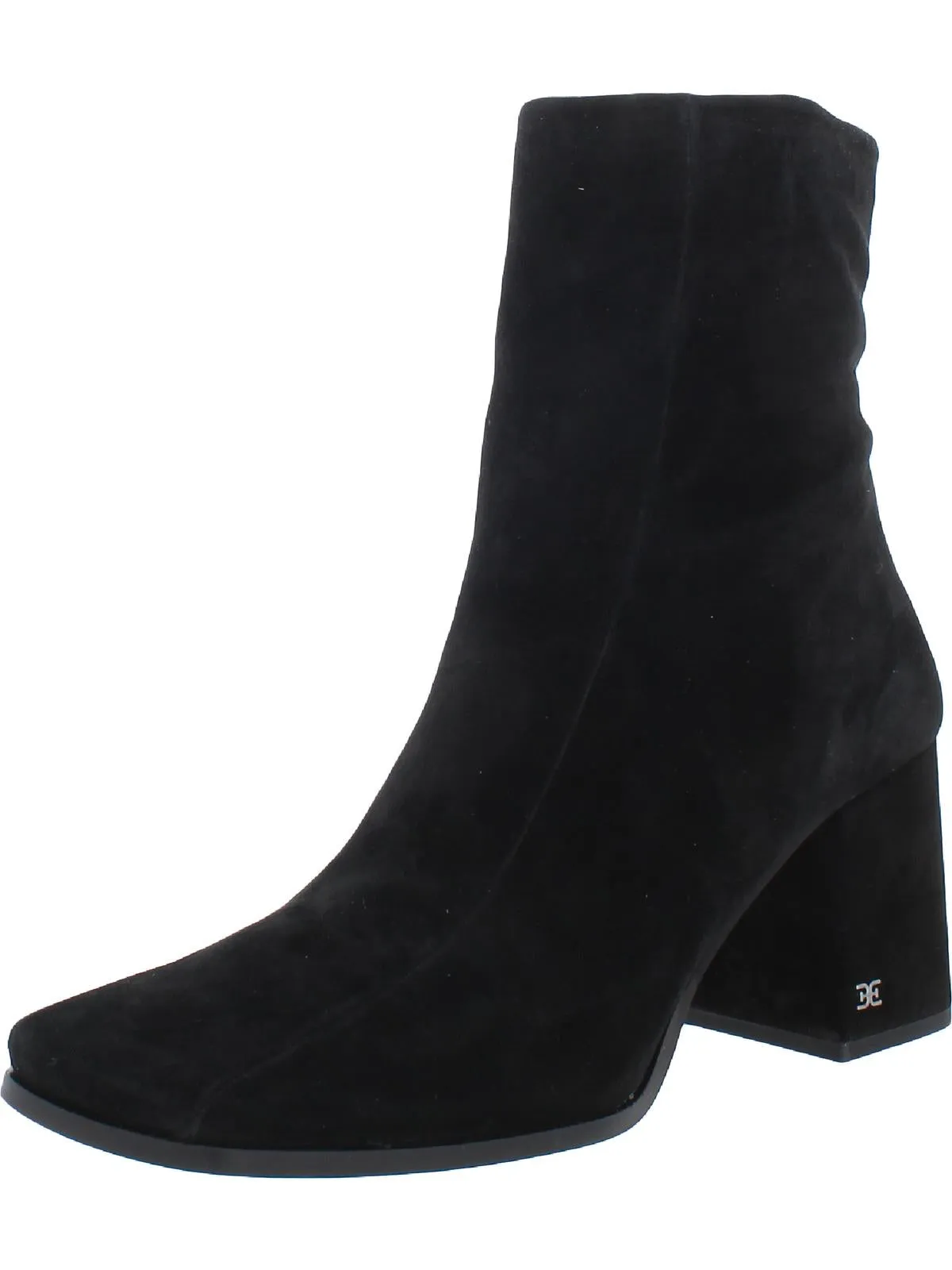 Mayla Womens Suede Square Toe Ankle Boots ecco Shoes