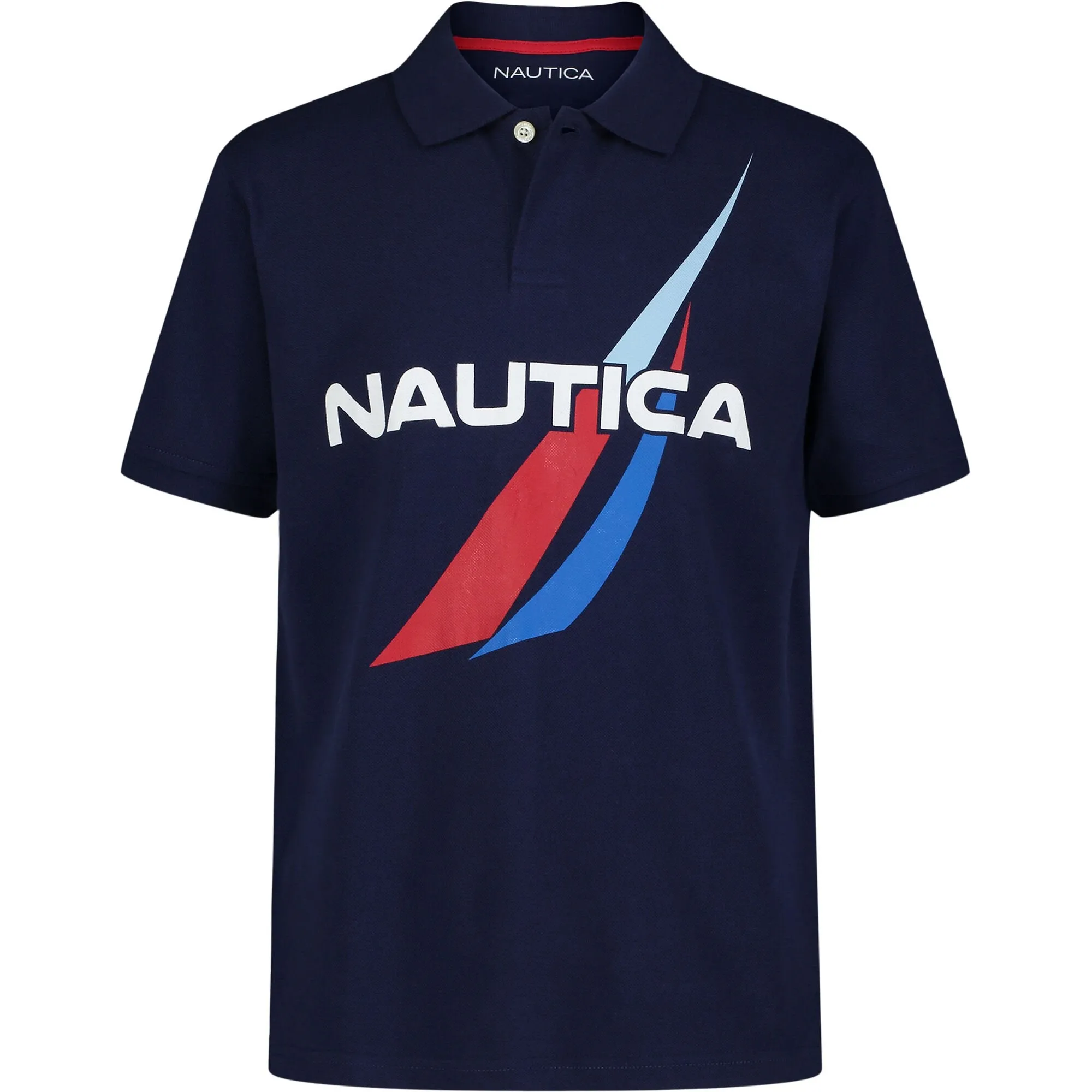 Nautica Boys' J-Class Logo Polo J Navy Nautica