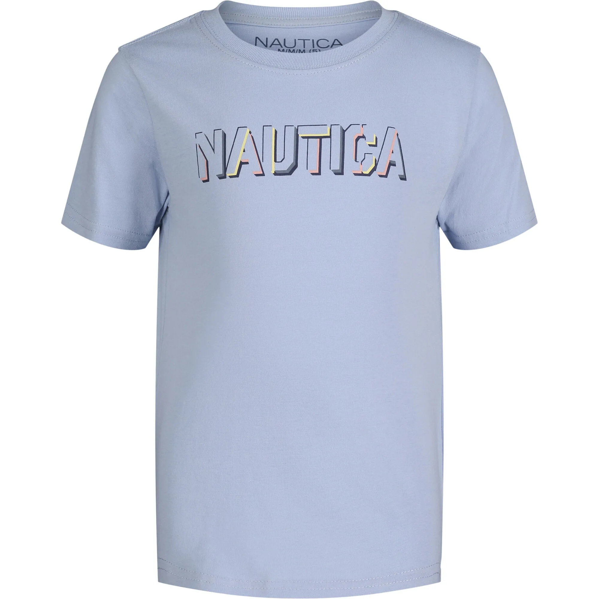 Nautica Toddler Boys' Graphic T-Shirt (2T-4T) Azure Blue Nautica
