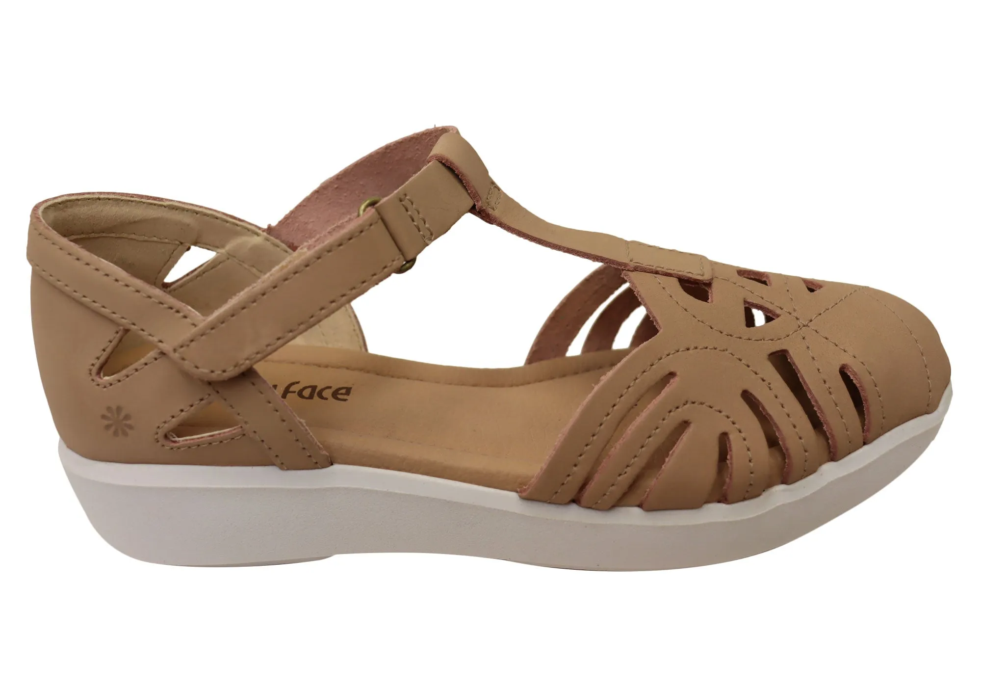 New Face Ingrid Womens Comfortable Leather Shoes Made In Brazil New Face Shoes