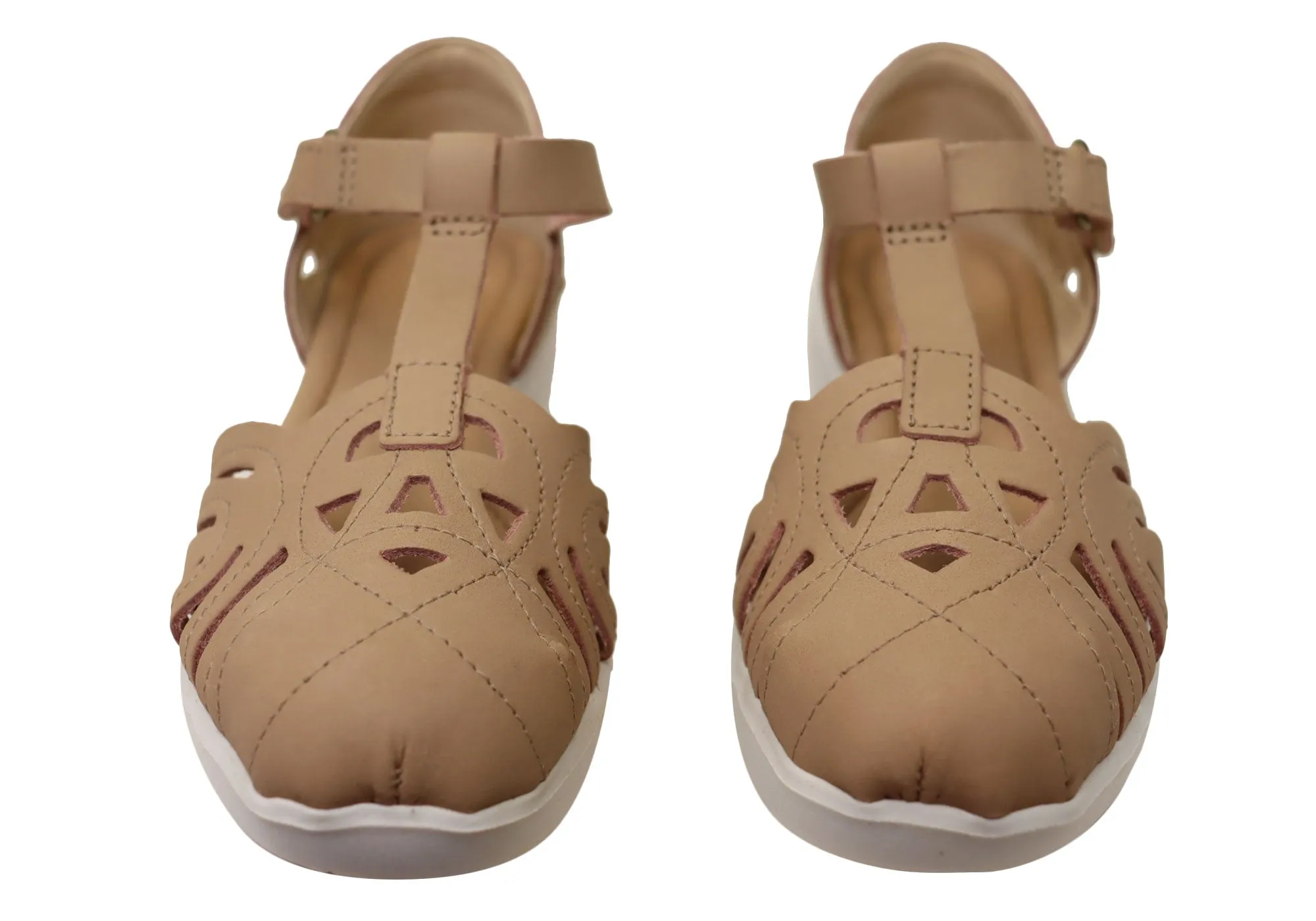 New Face Ingrid Womens Comfortable Leather Shoes Made In Brazil New Face Shoes