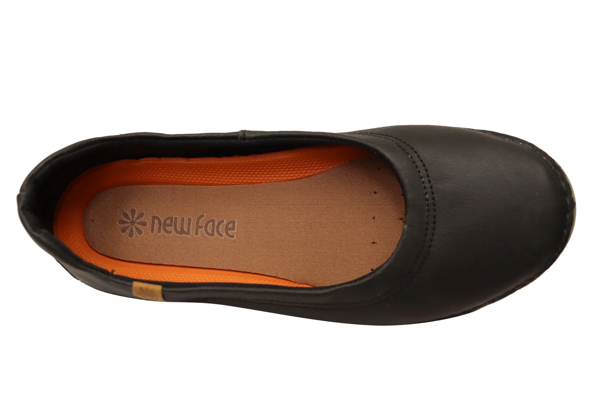 New Face Louise Womens Comfortable Leather Shoes Made In Brazil New Face Shoes