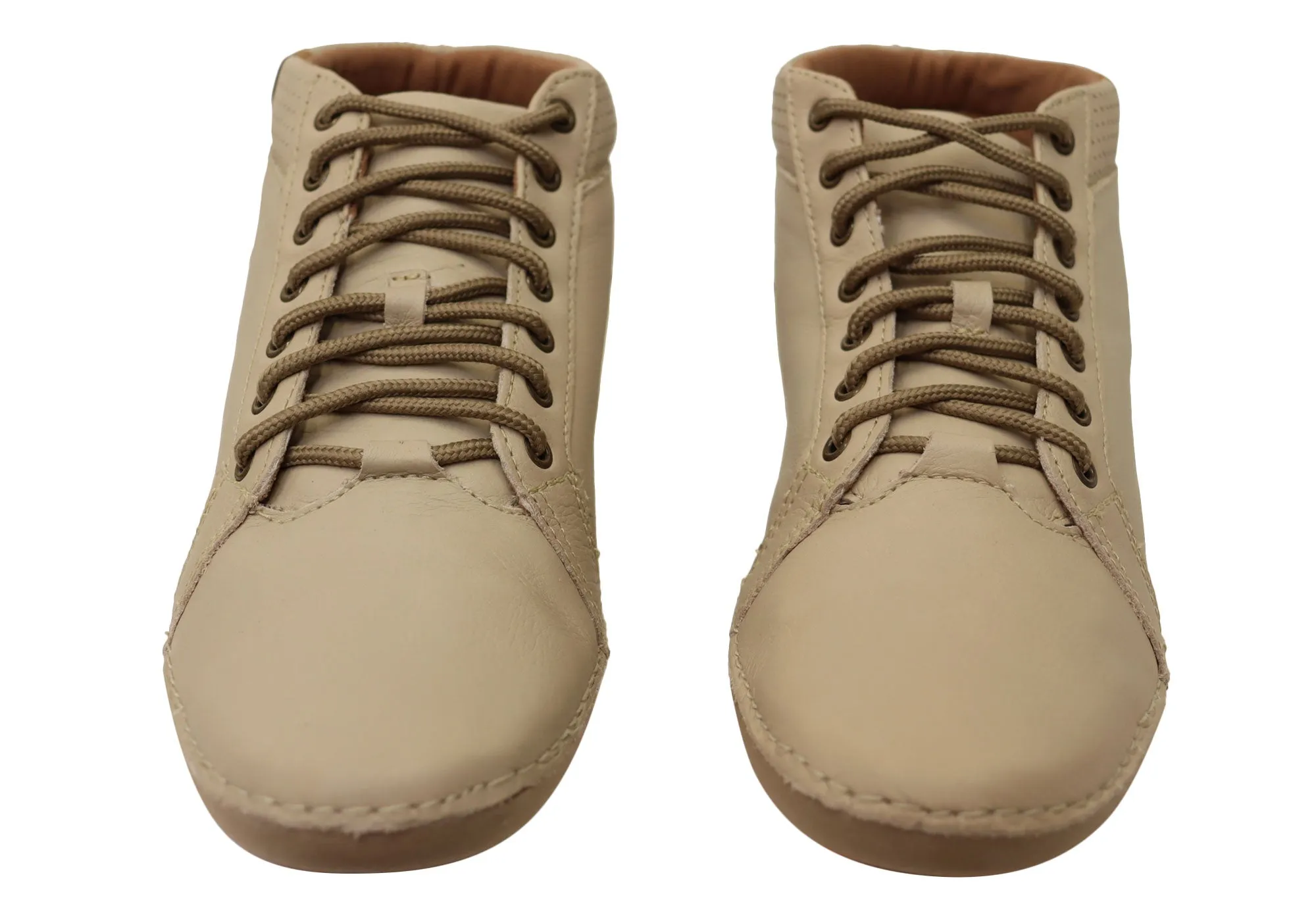 New Face Milena Womens Comfortable Leather Ankle Boots Made In Brazil New Face Shoes