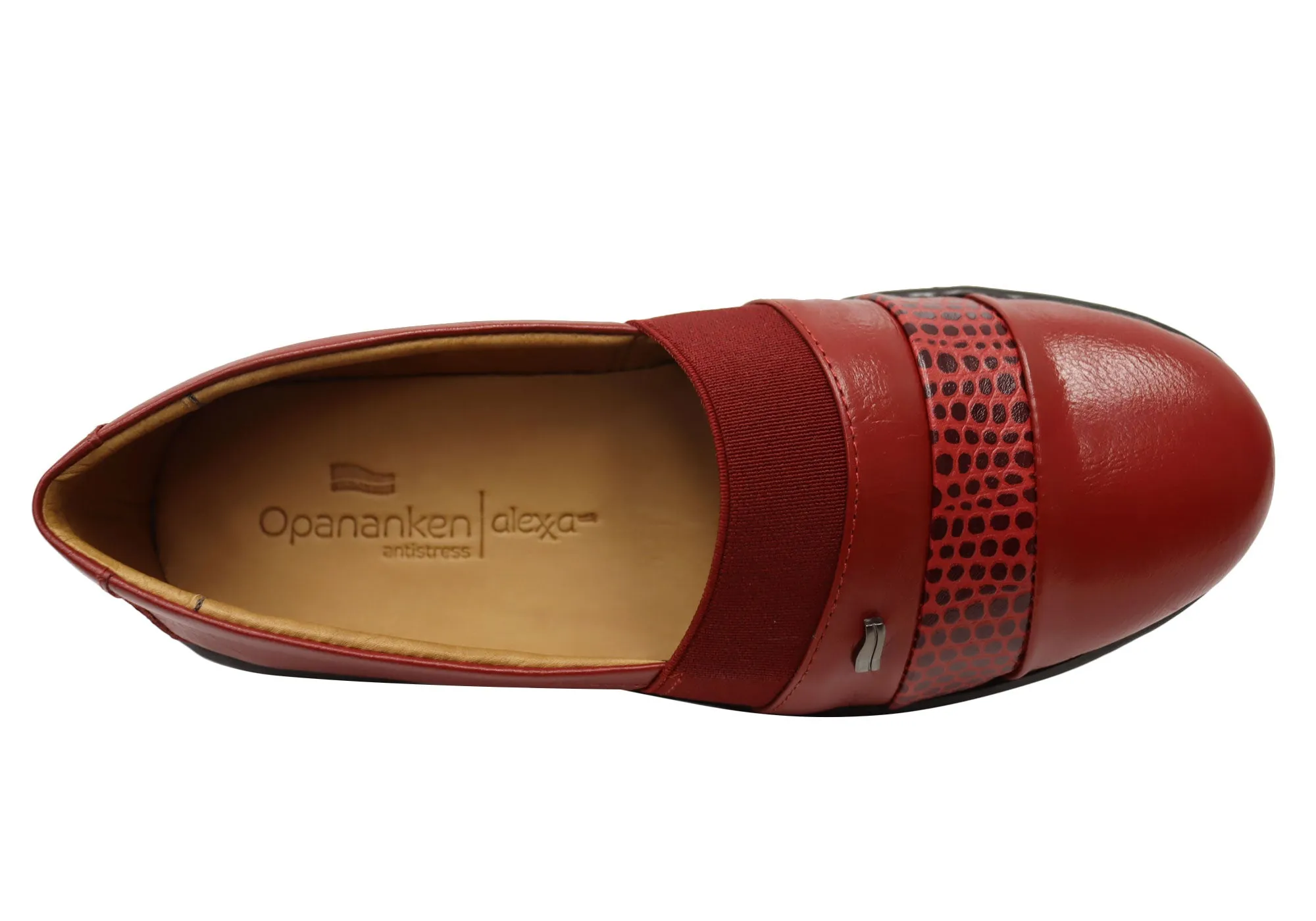 Opananken Village Womens Comfortable Brazilian Leather Flats Shoes Opananken Shoes