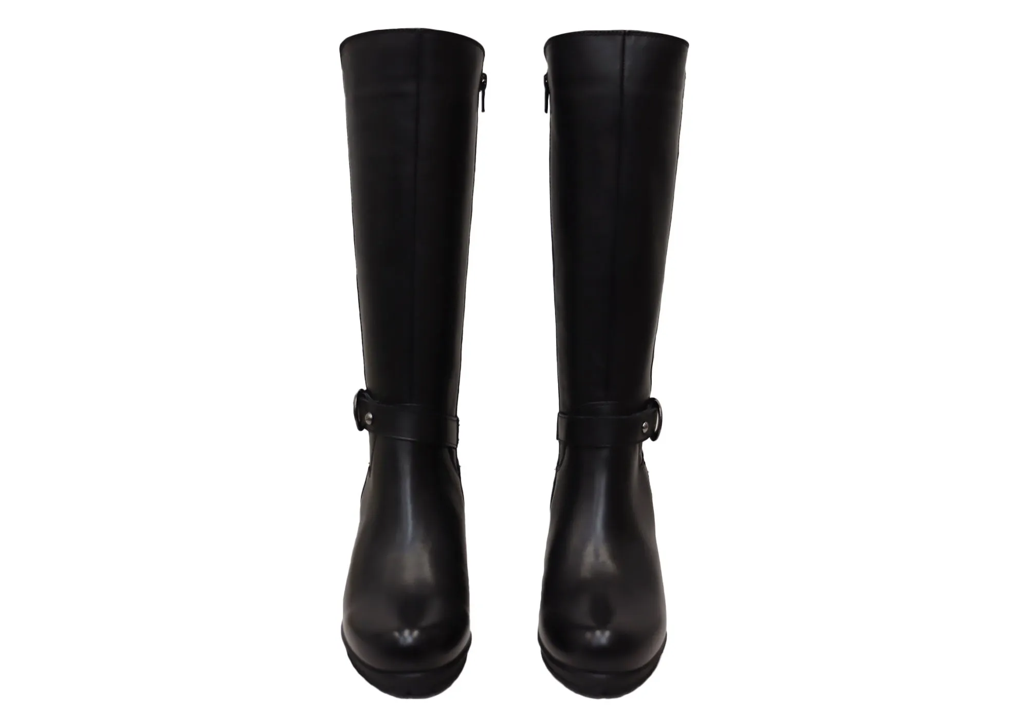 Orizonte Cadby Womens European Comfortable Leather Knee High Boots Orizonte Shoes